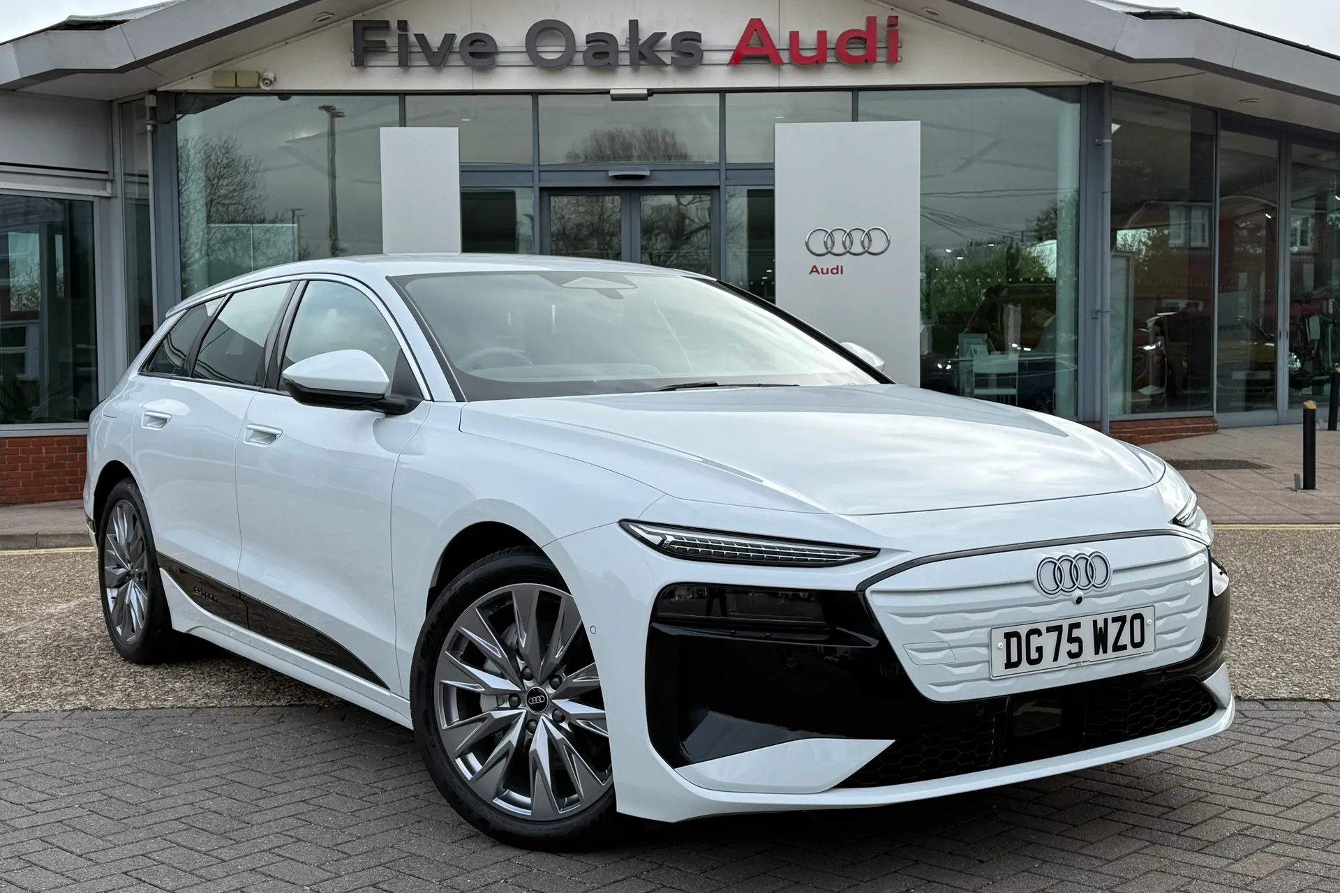 Audi A6 focused image