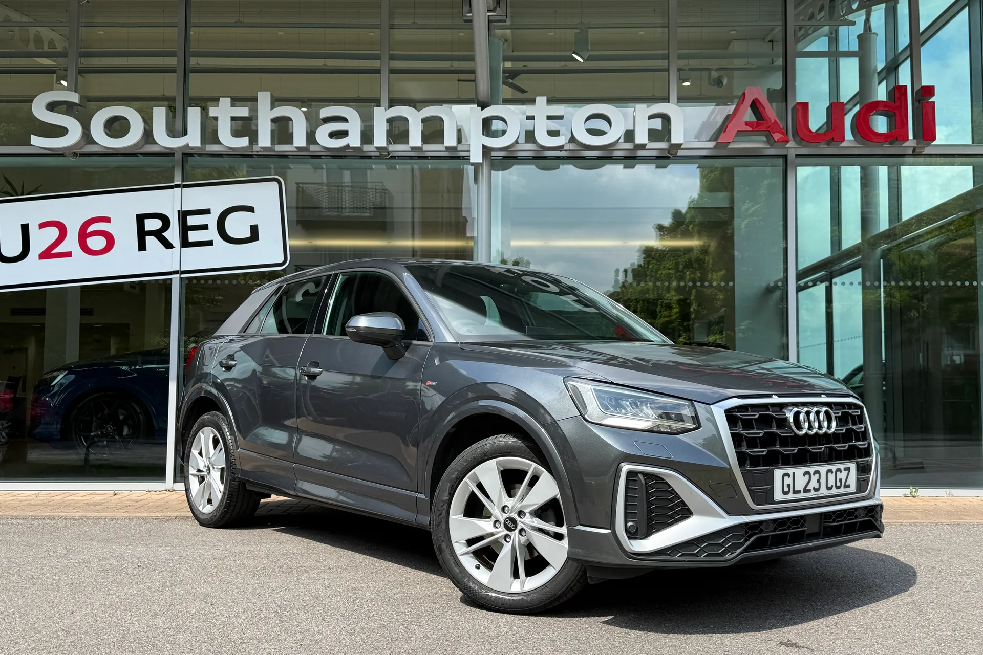 Audi Q2 focused image