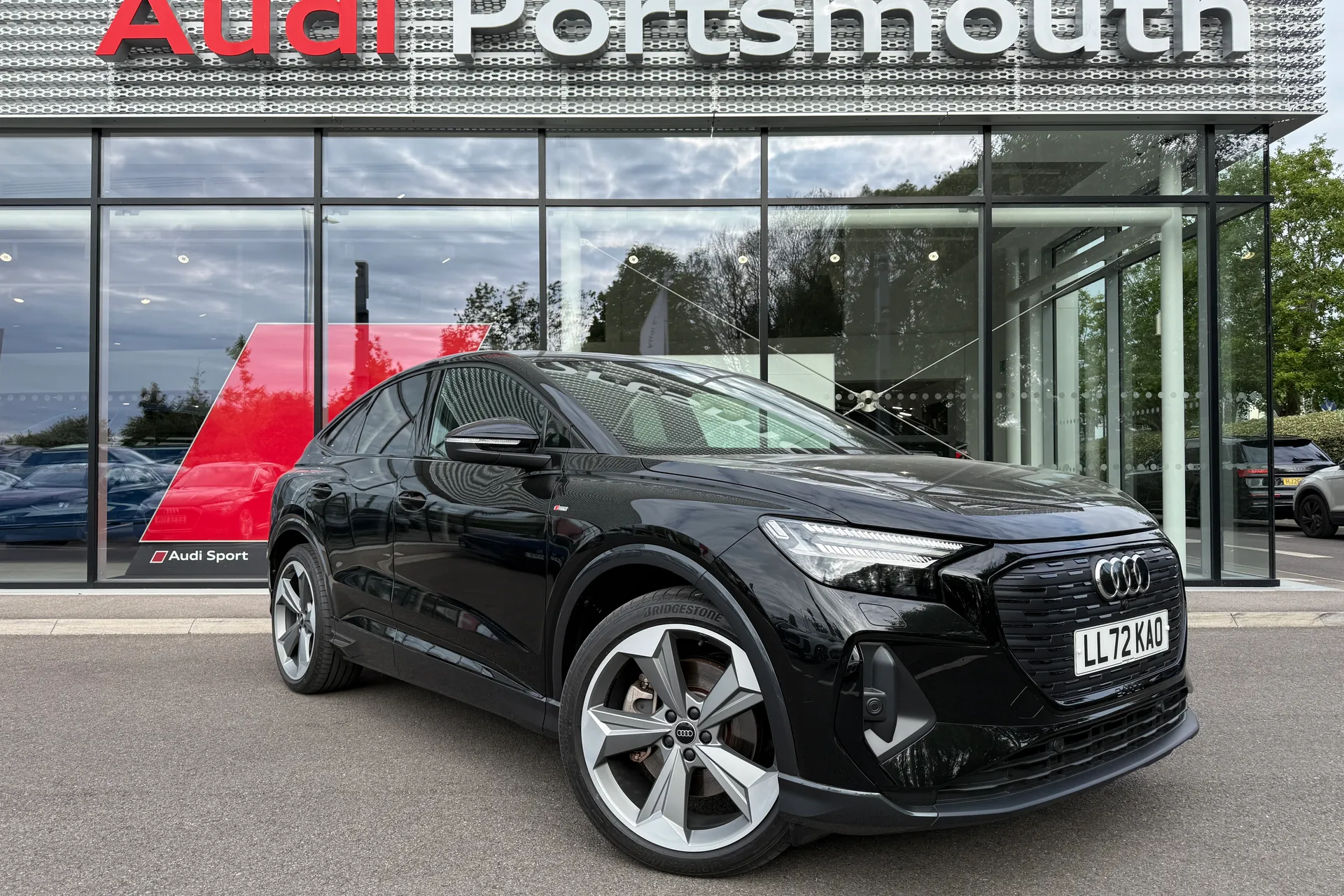 Audi Q4 focused image