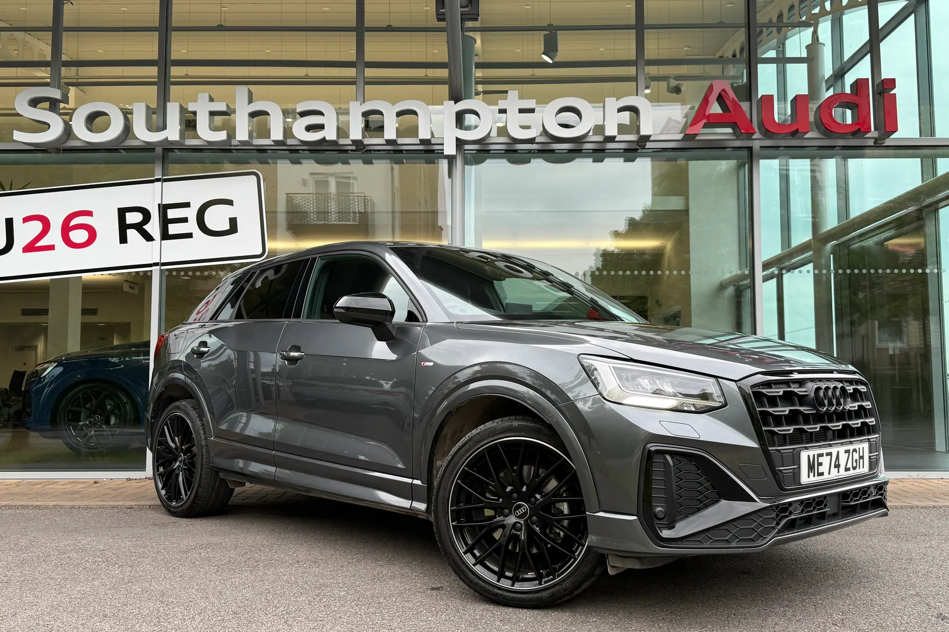 Audi Q2 focused image