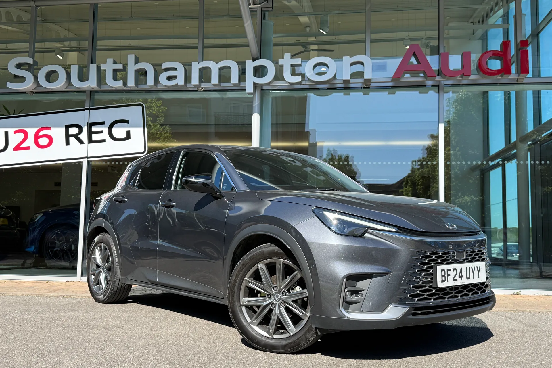 LEXUS LBX focused image