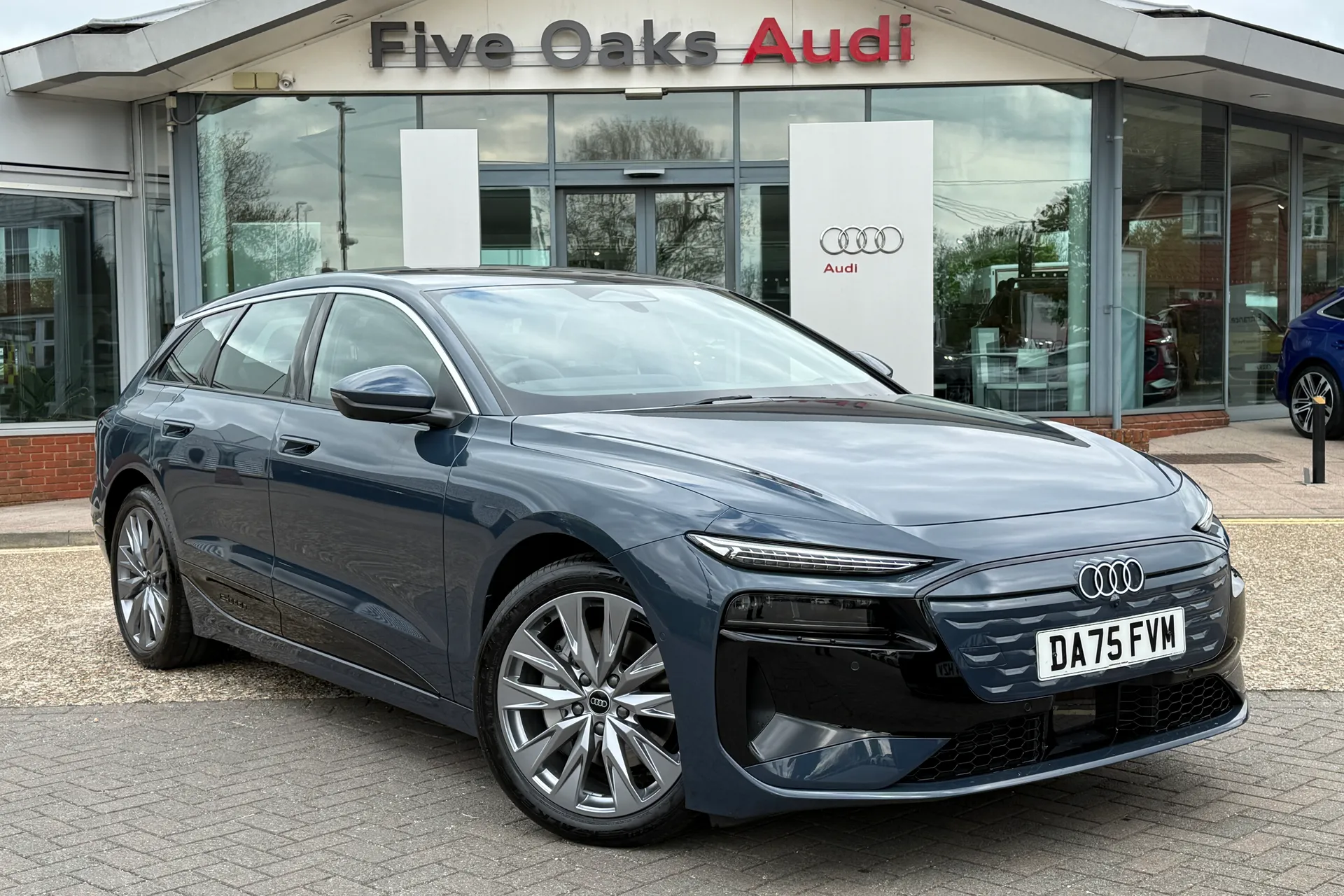 Audi A6 focused image