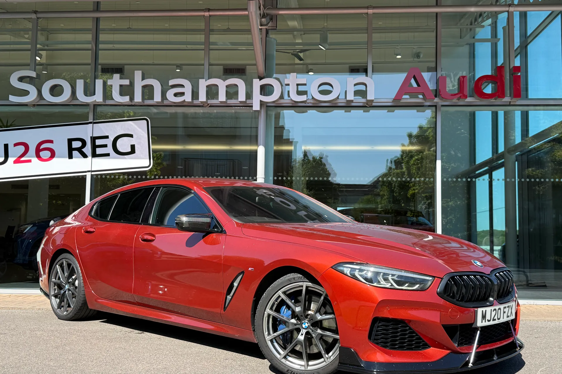 BMW 8 Series Gran Coupe focused image