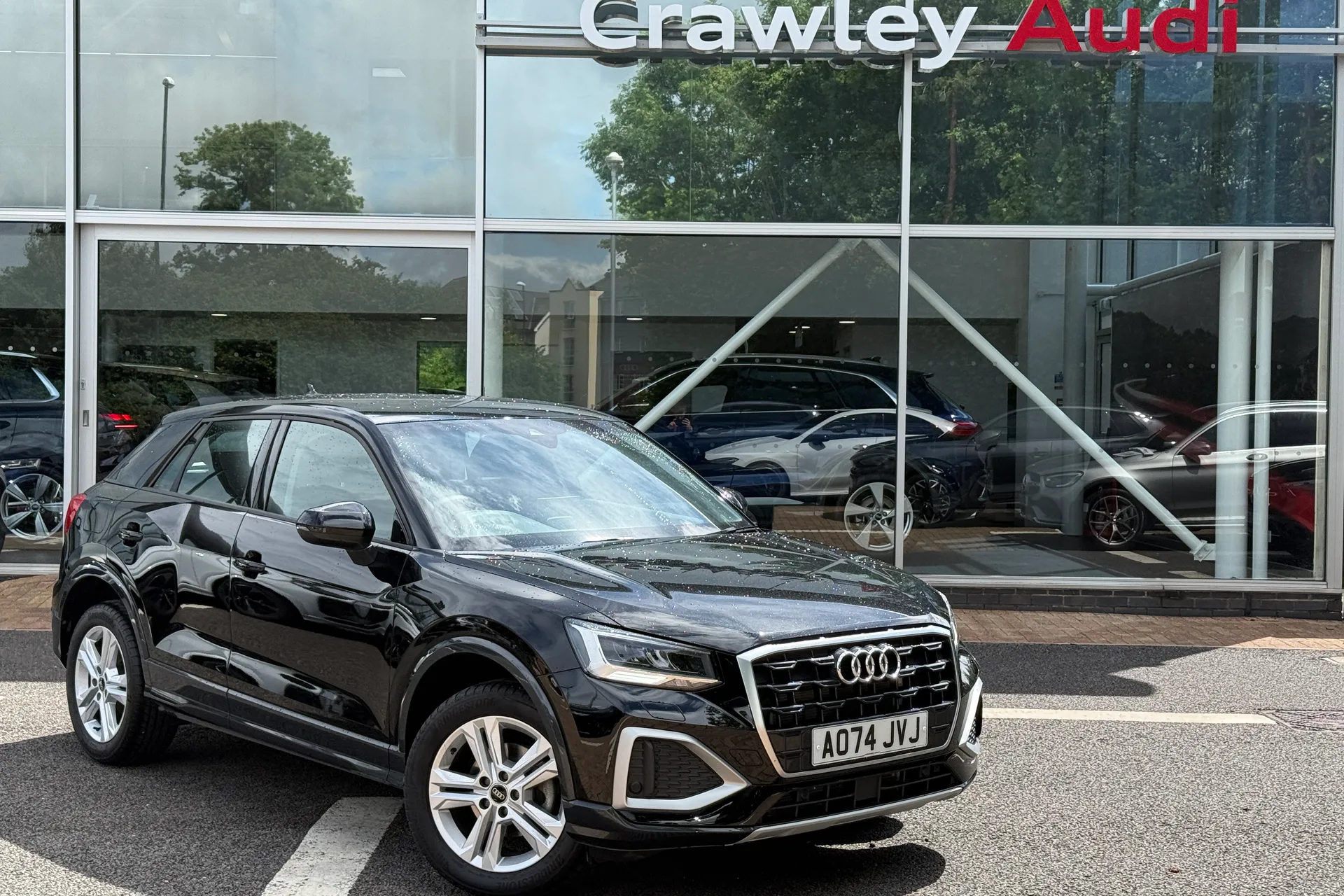 Audi Q2 focused image