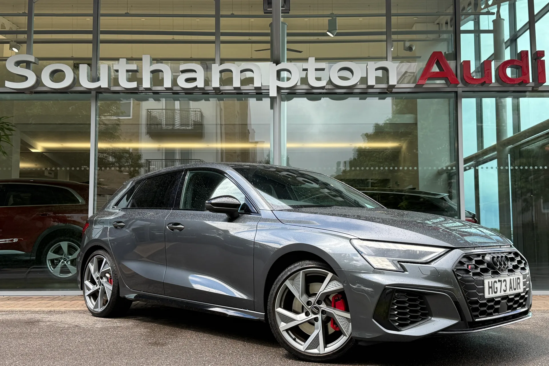 Audi A3 focused image