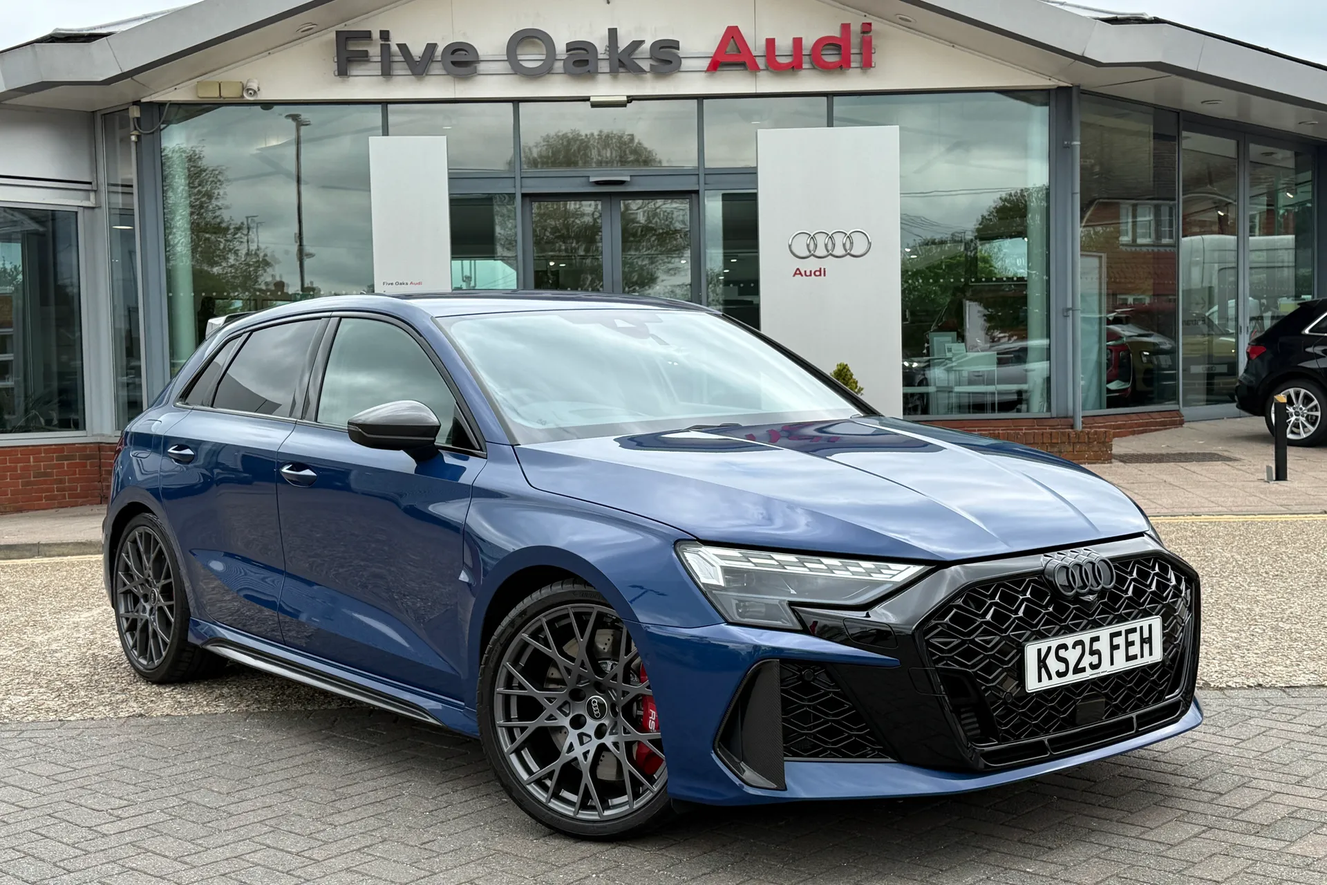 Audi RS3 focused image