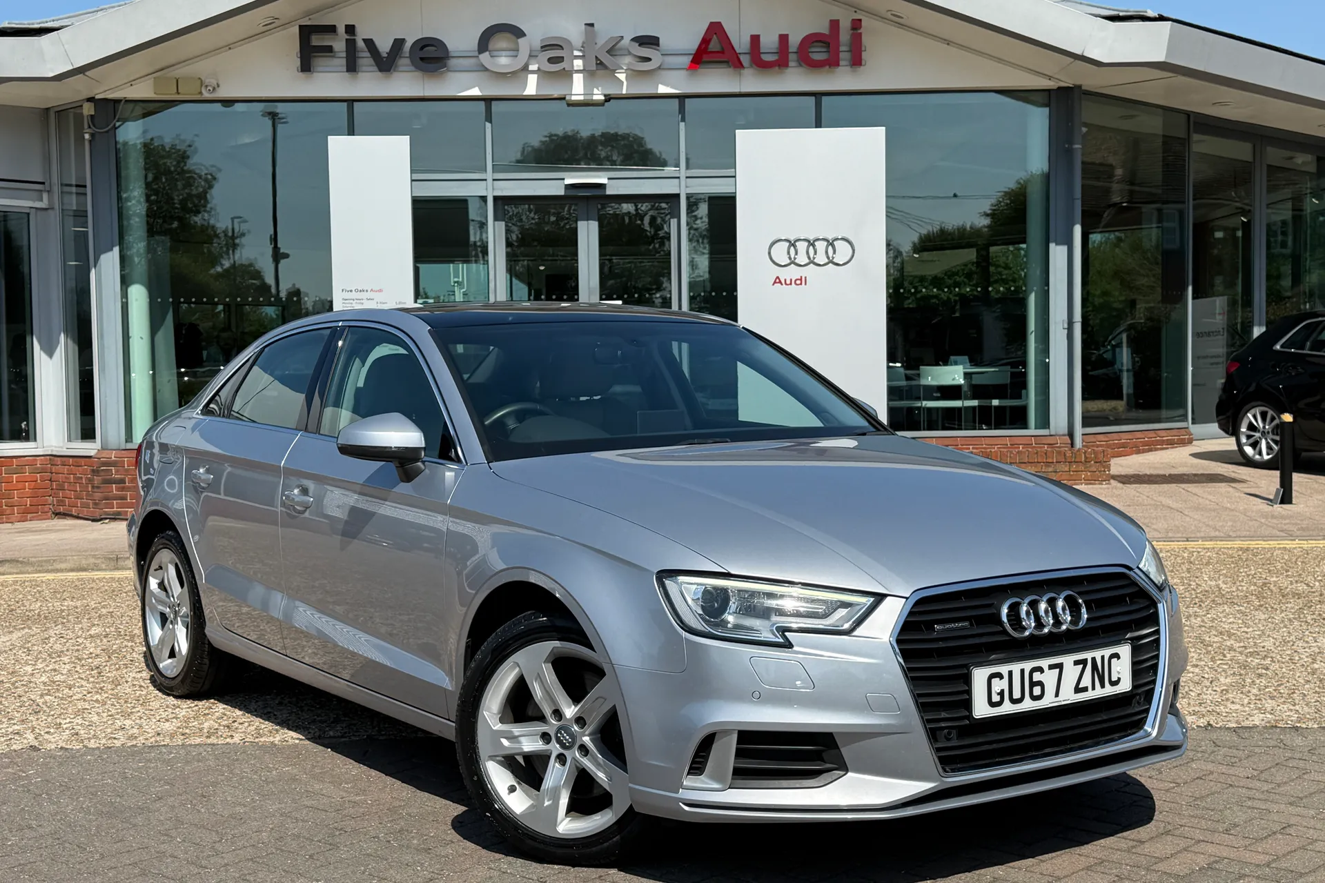 Audi A3 focused image