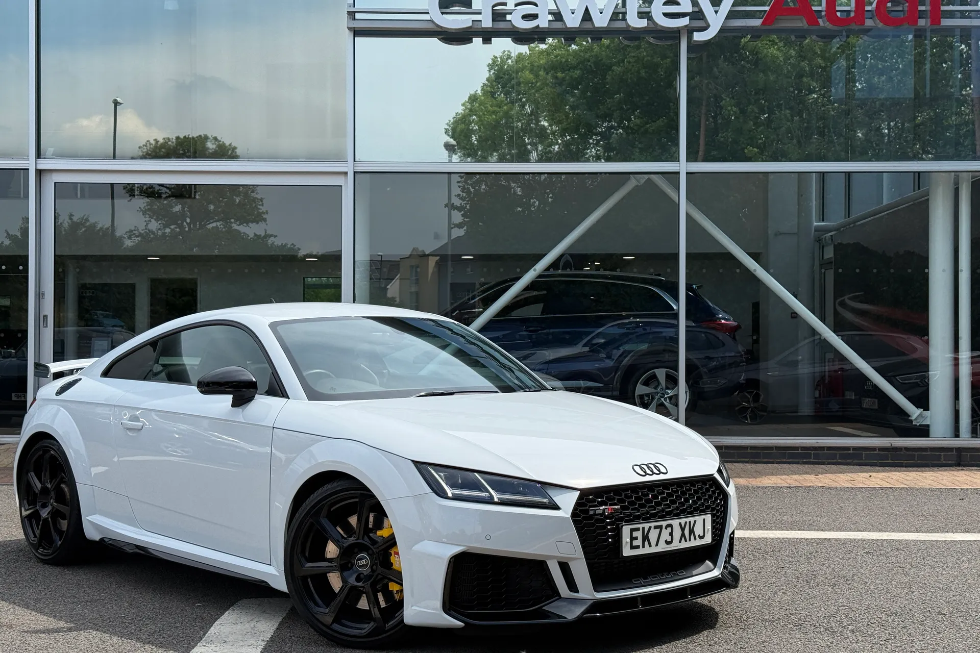 Audi TT focused image