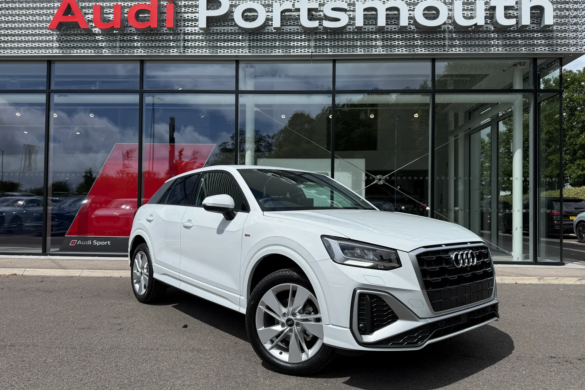 Audi Q2 focused image
