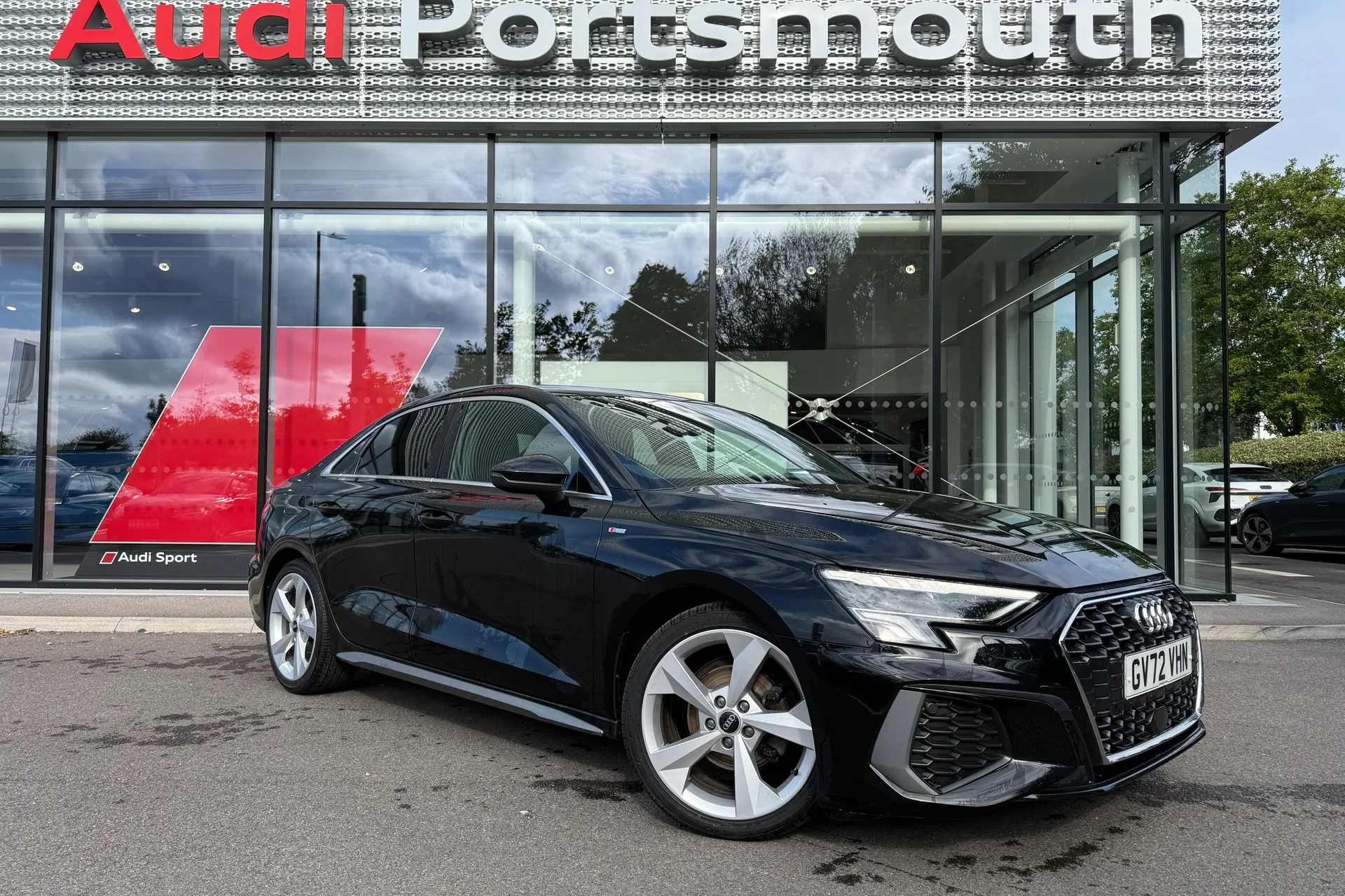 Audi A3 focused image