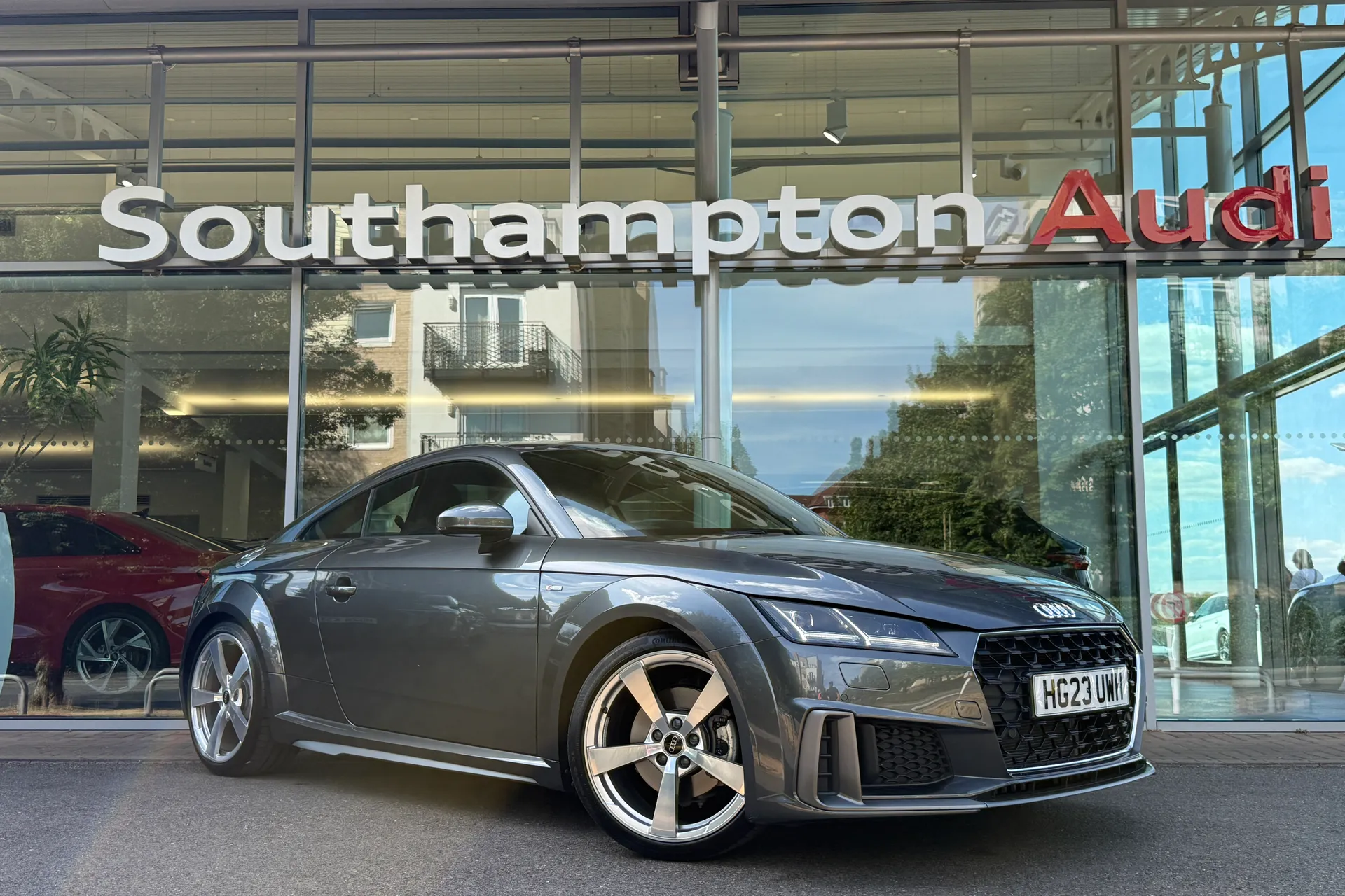 Audi TT focused image