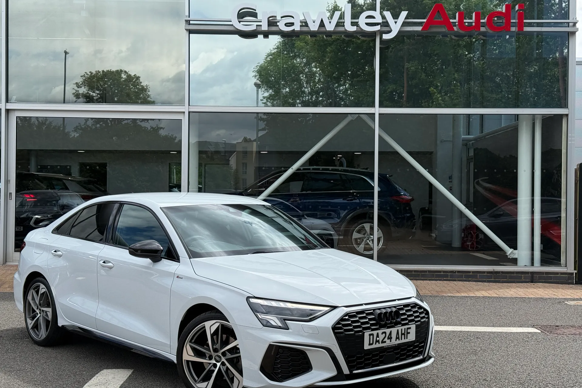 Audi A3 focused image