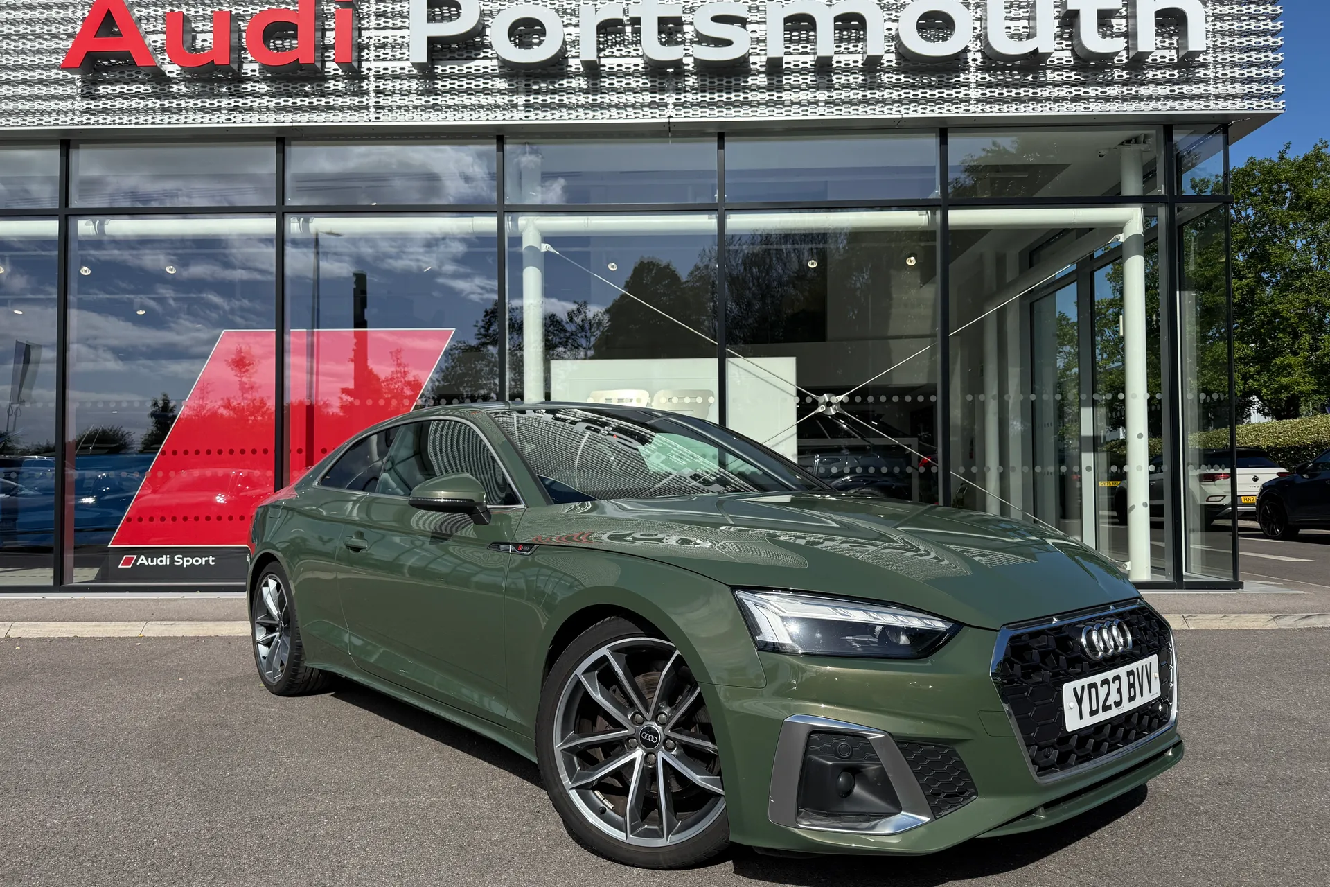 Audi A5 focused image