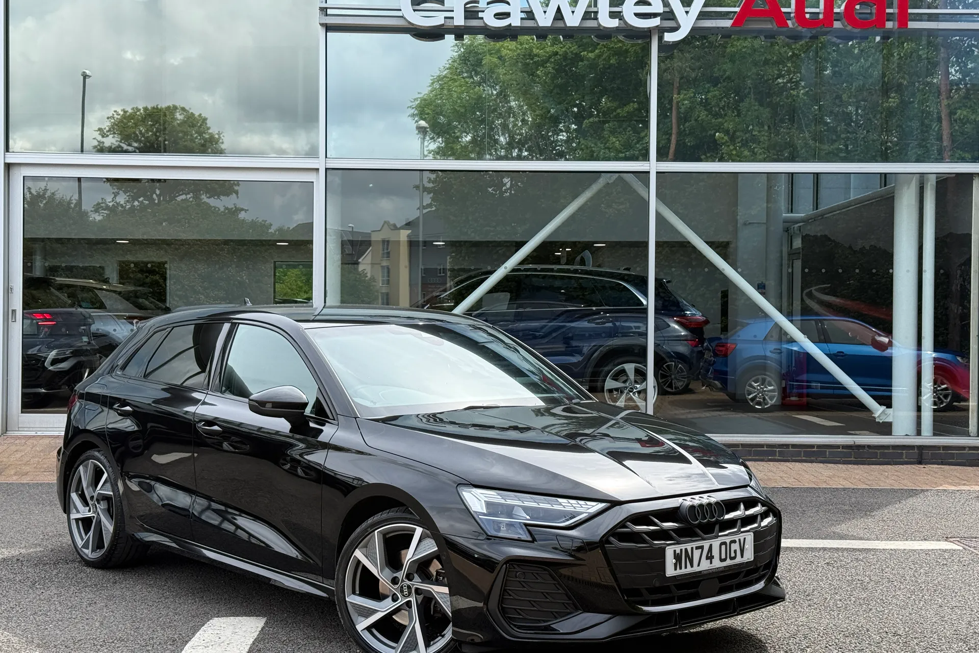Audi A3 focused image
