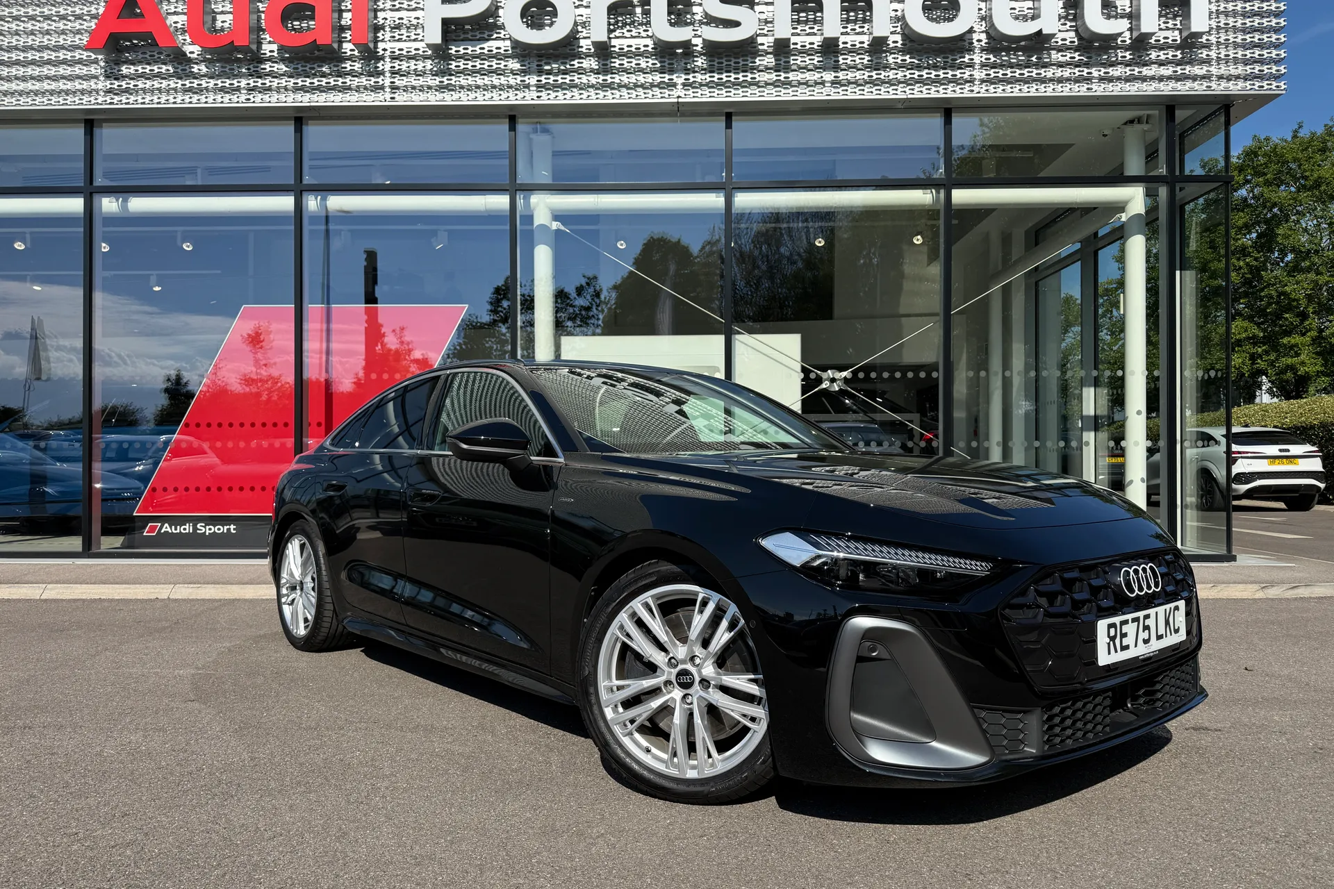 Audi A5 focused image