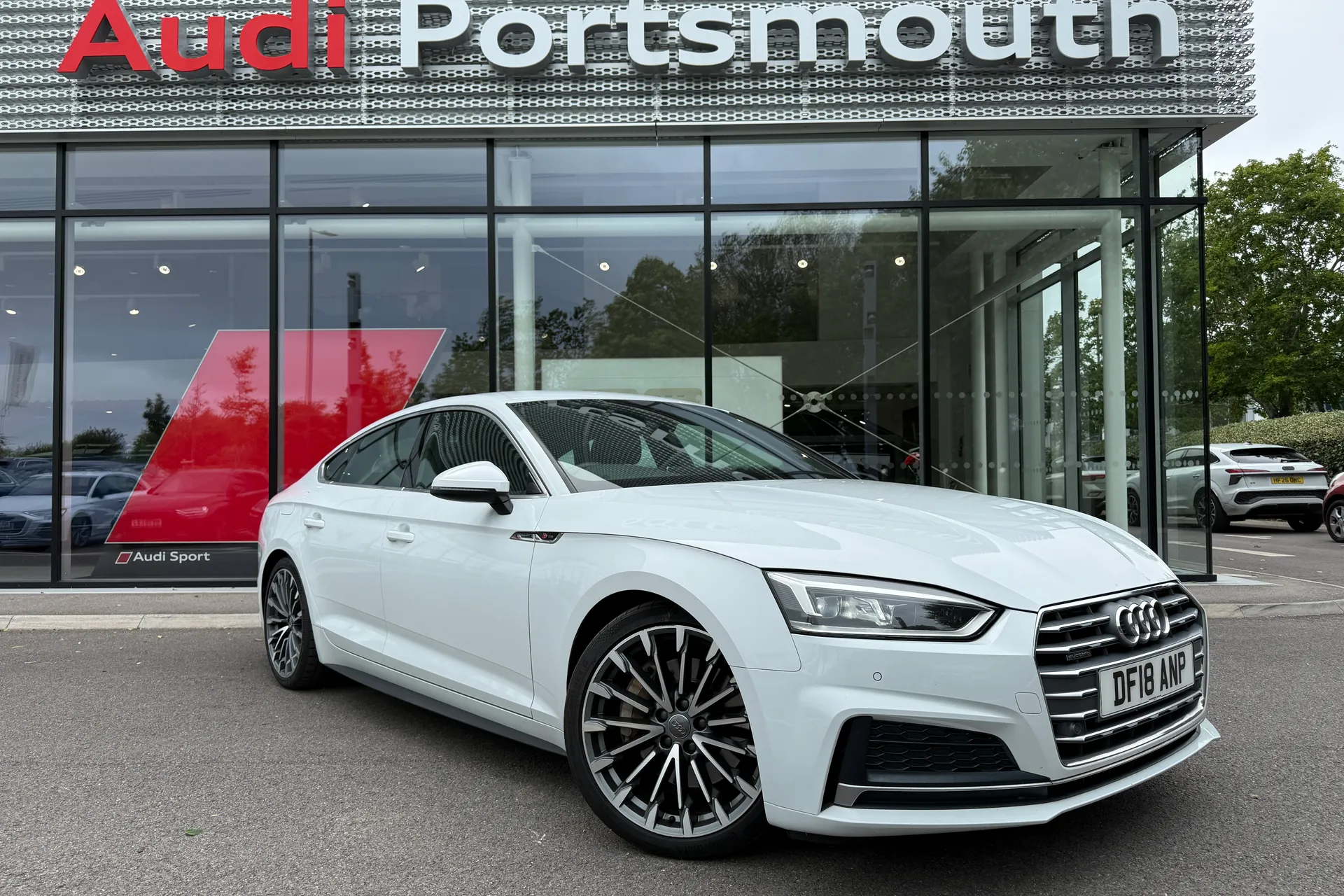 Audi A5 focused image
