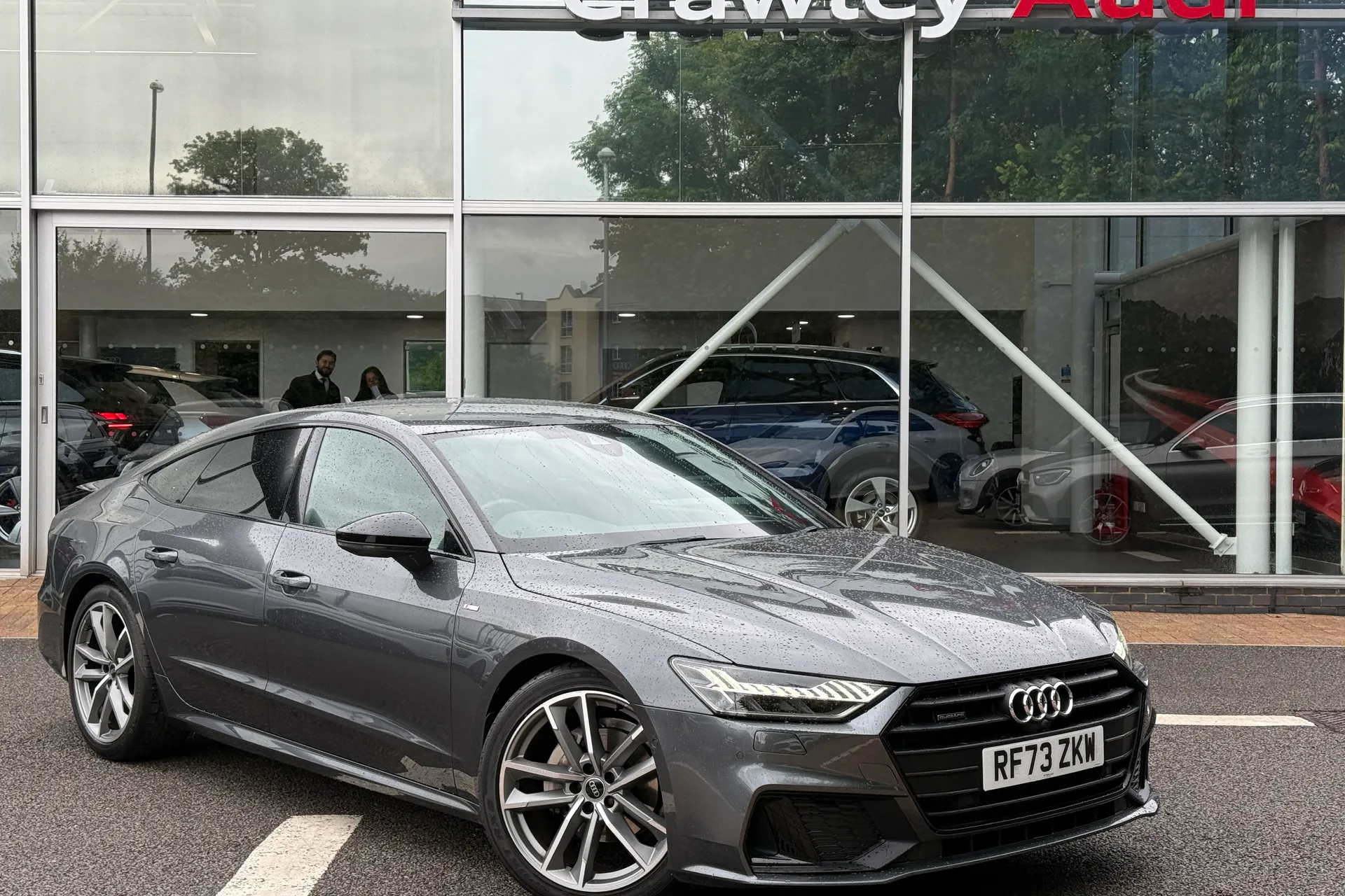 Audi A7 focused image