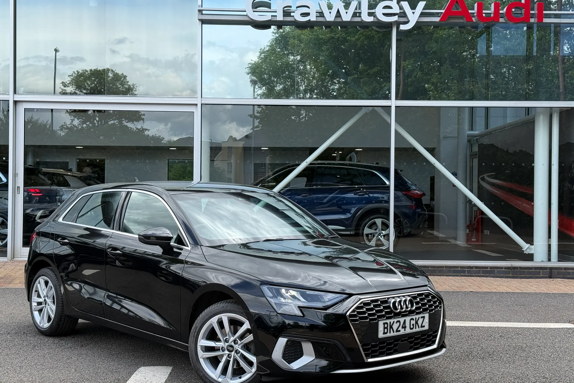 Audi A3 focused image