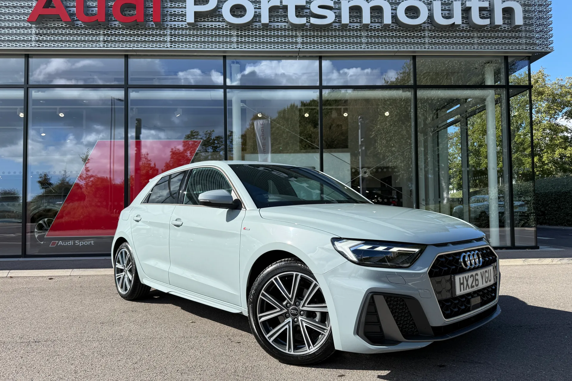 Audi A1 focused image