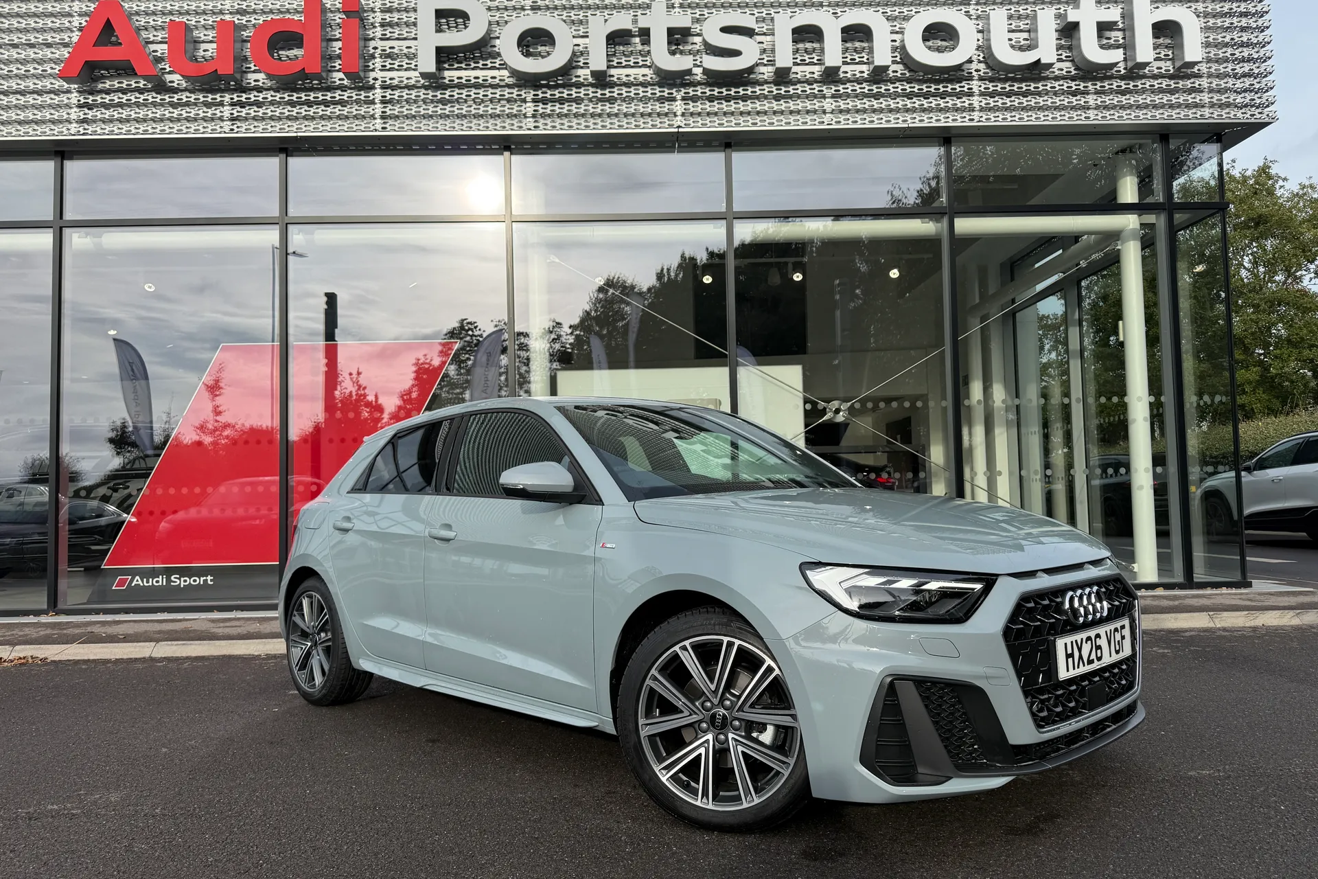 Audi A1 focused image