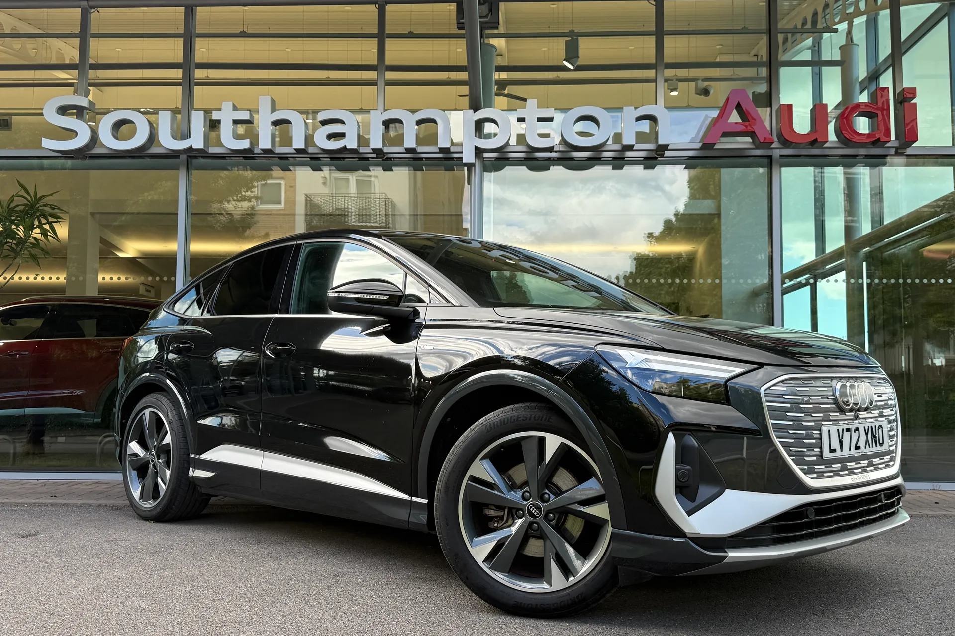 Audi Q4 focused image