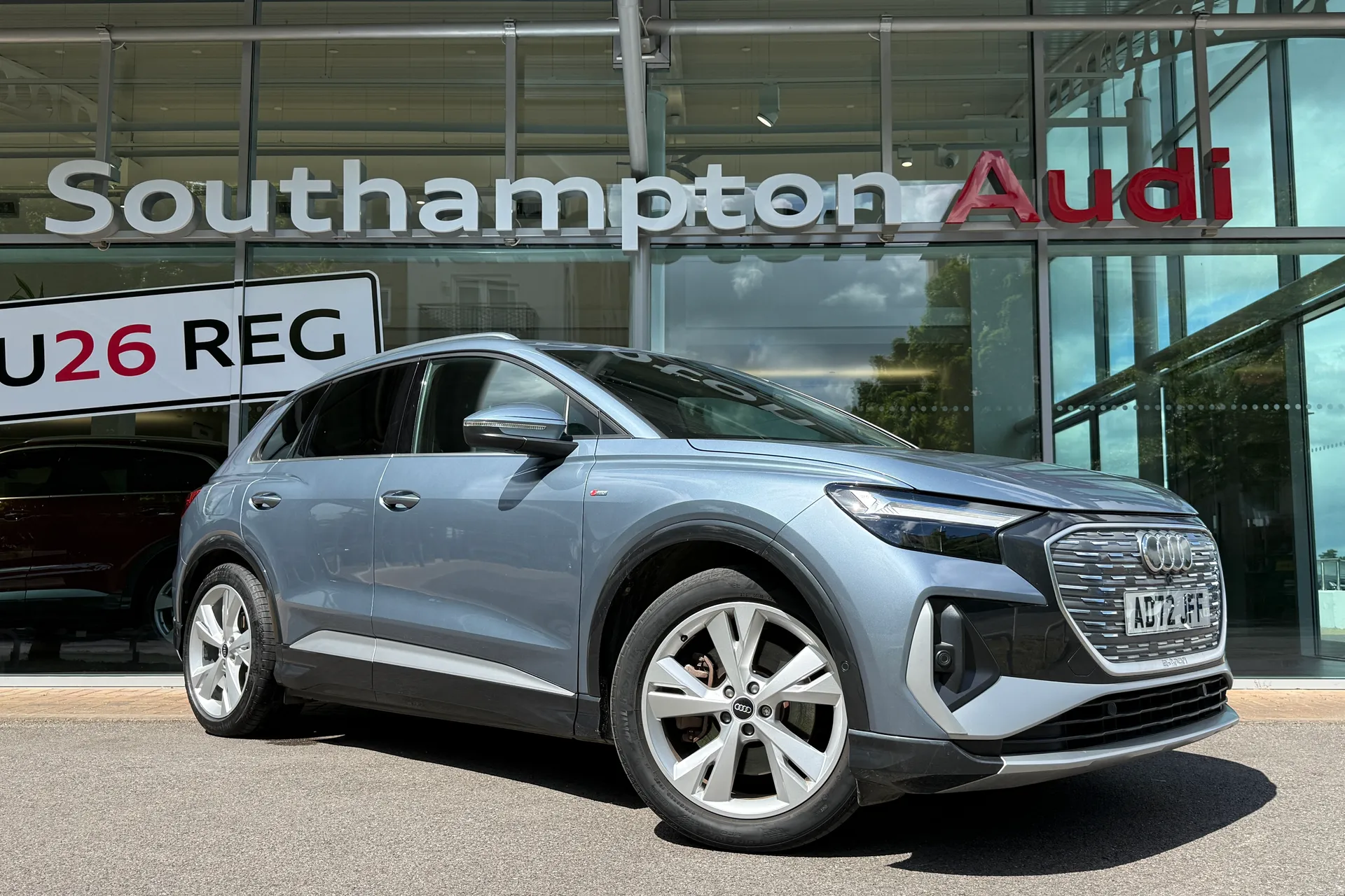 Audi Q4 focused image