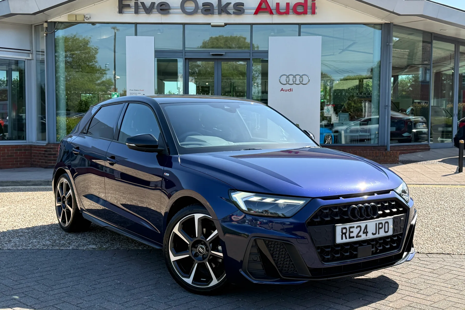 Audi A1 focused image