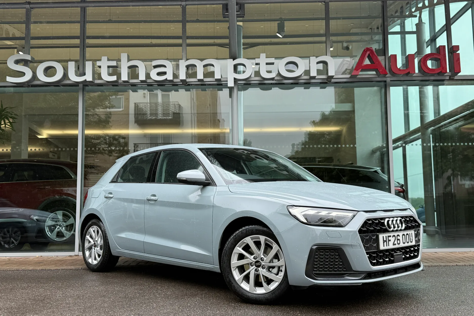 Audi A1 focused image