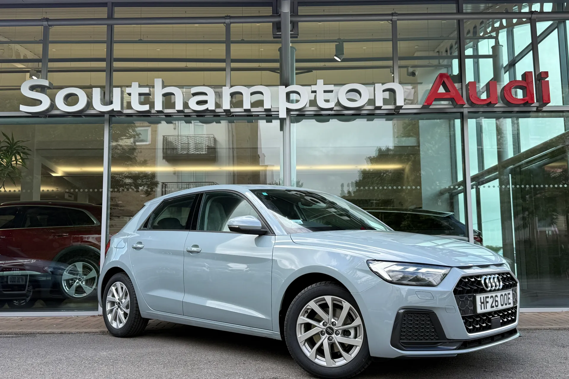 Audi A1 focused image