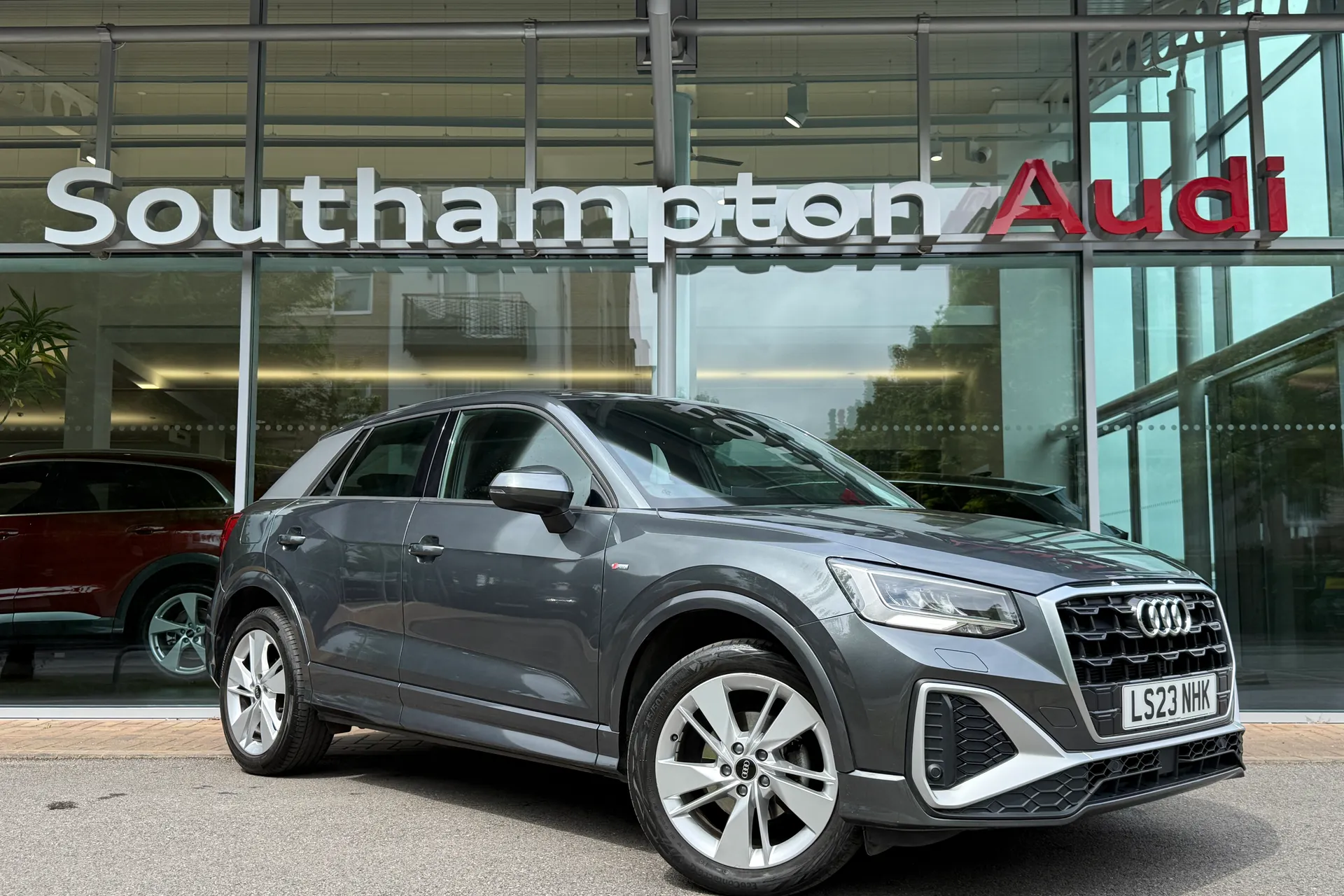 Audi Q2 focused image
