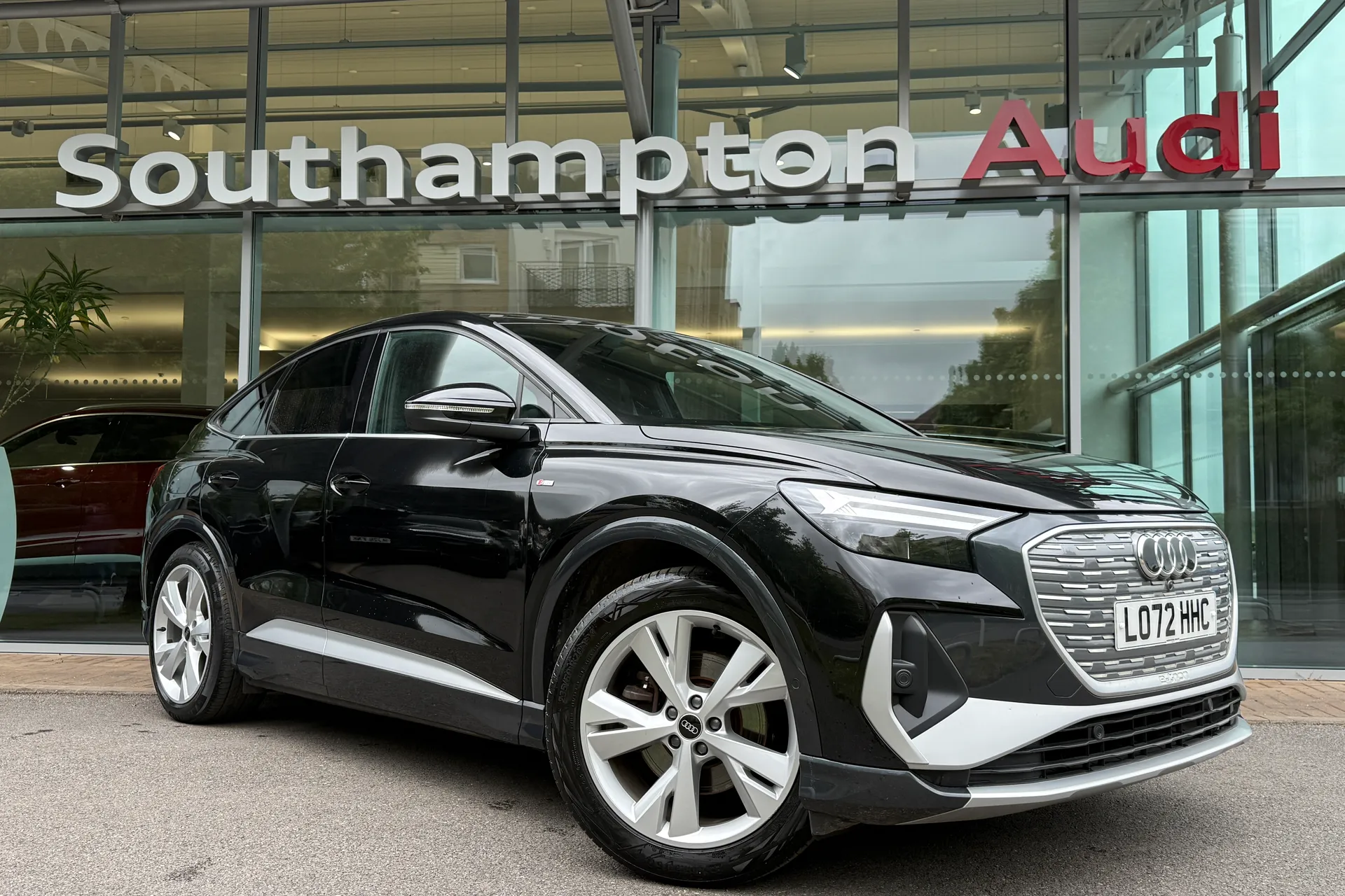Audi Q4 focused image
