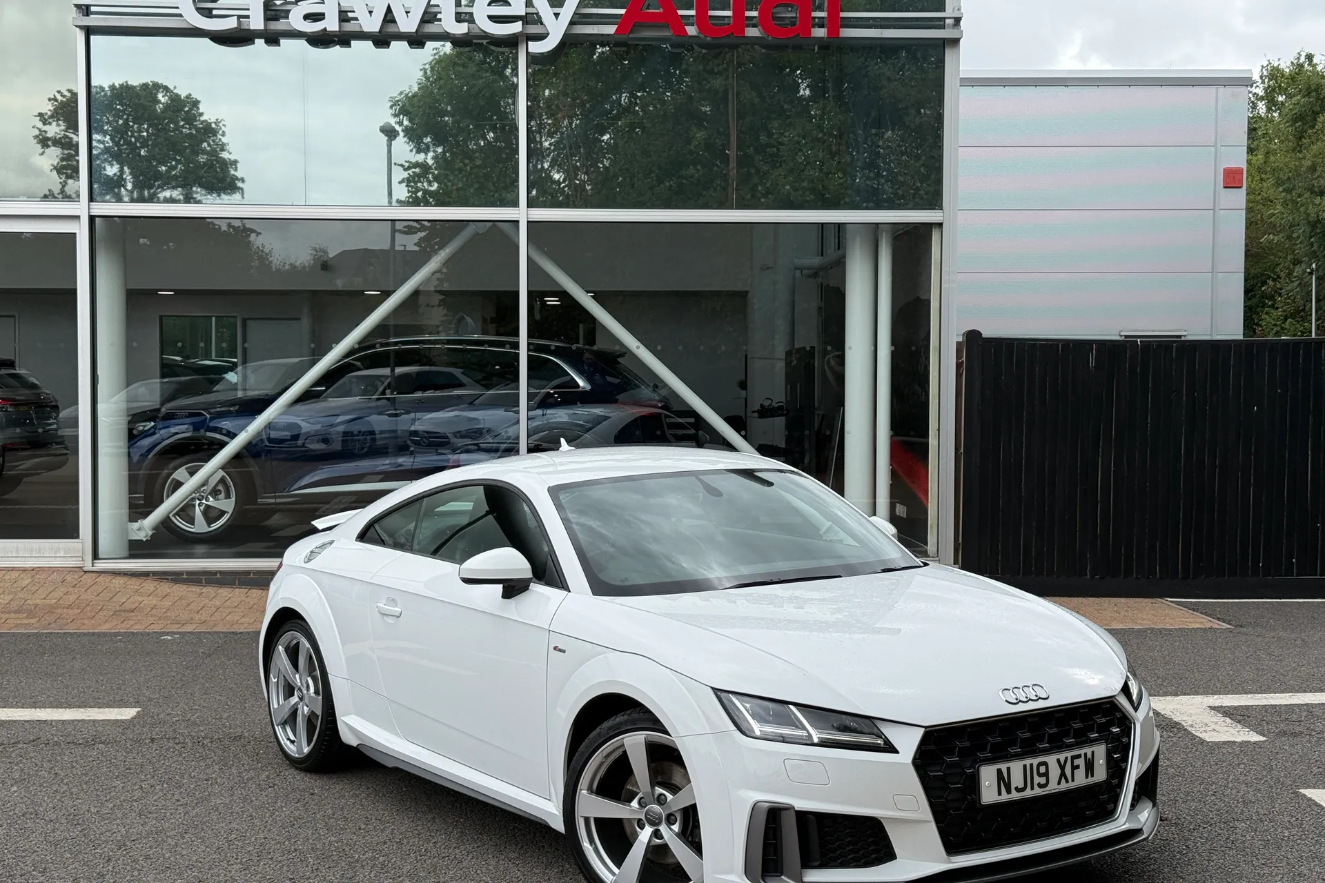 Audi TT focused image