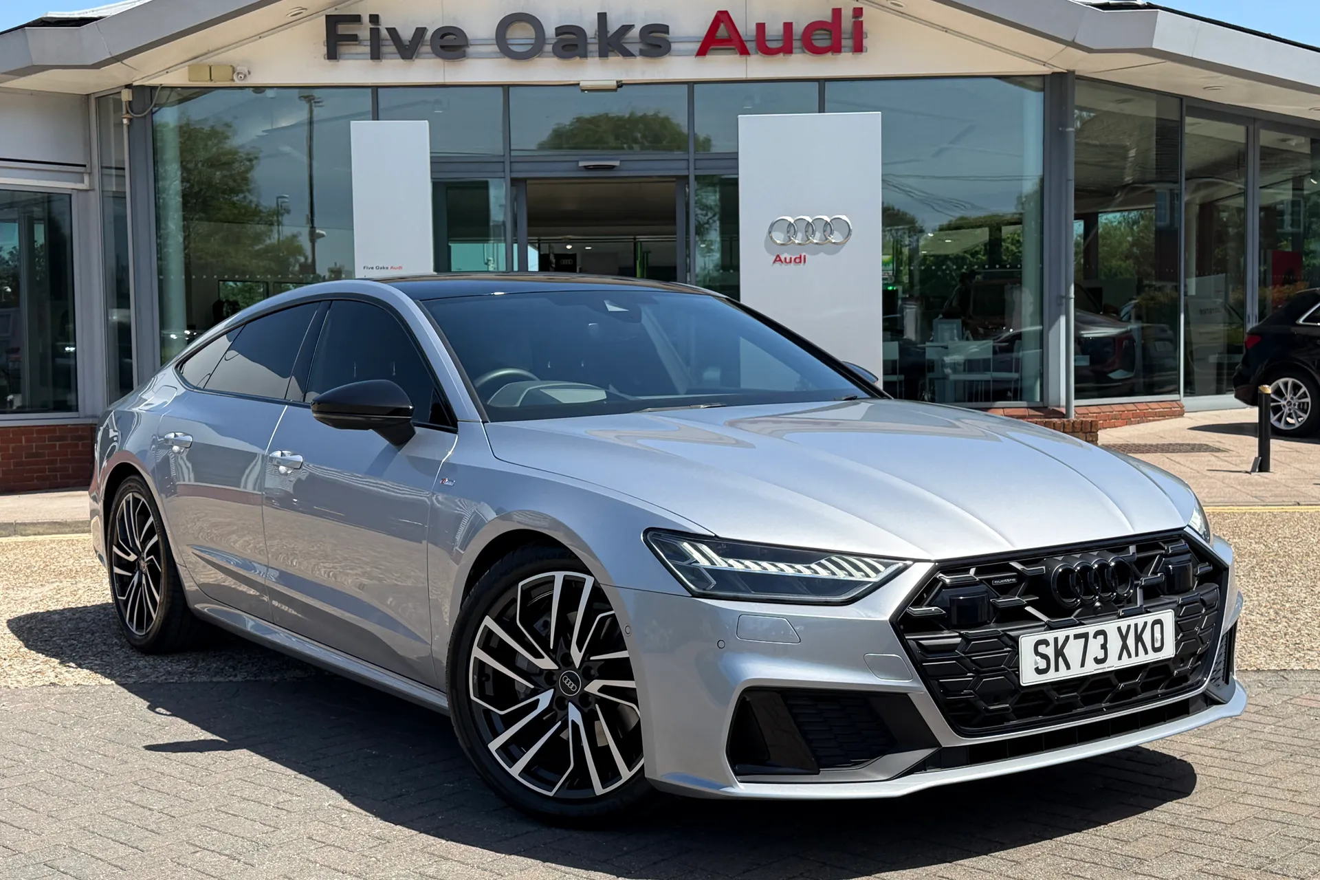 Audi A7 focused image