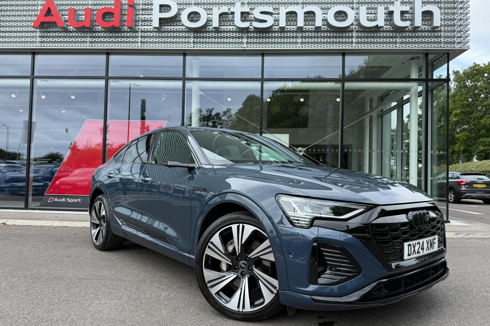 Audi Q8 focused image