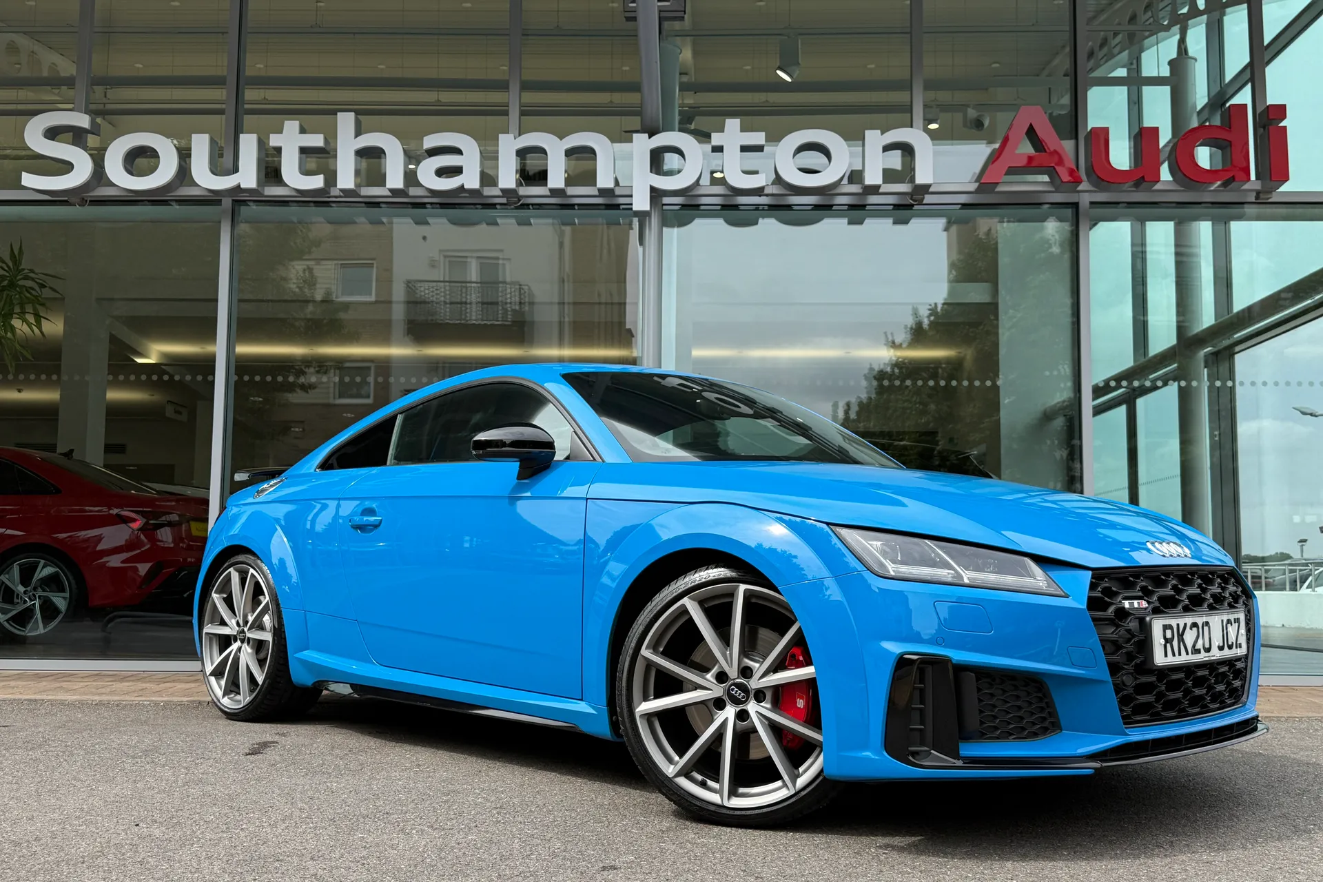 Audi TT focused image