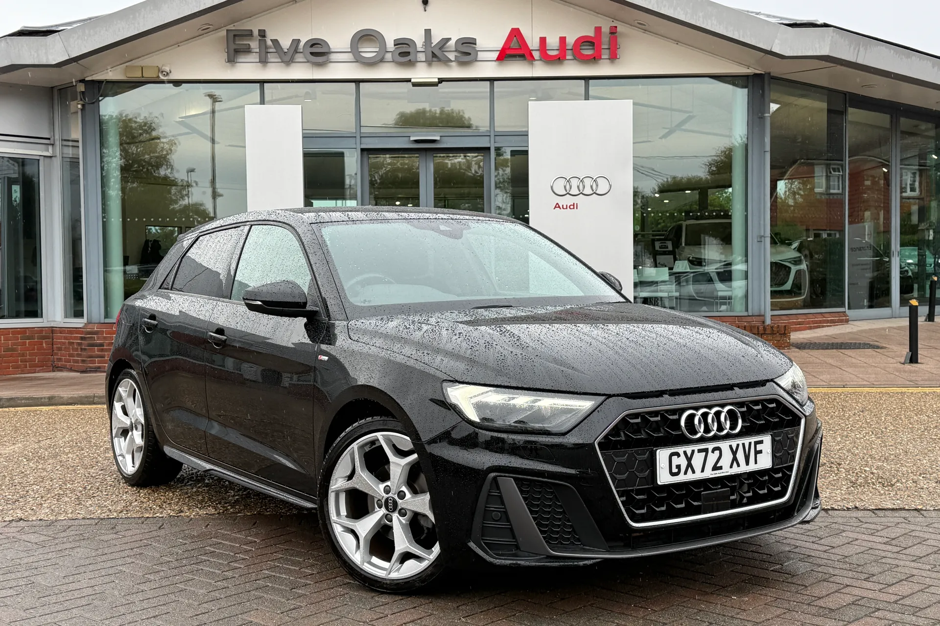 Audi A1 focused image