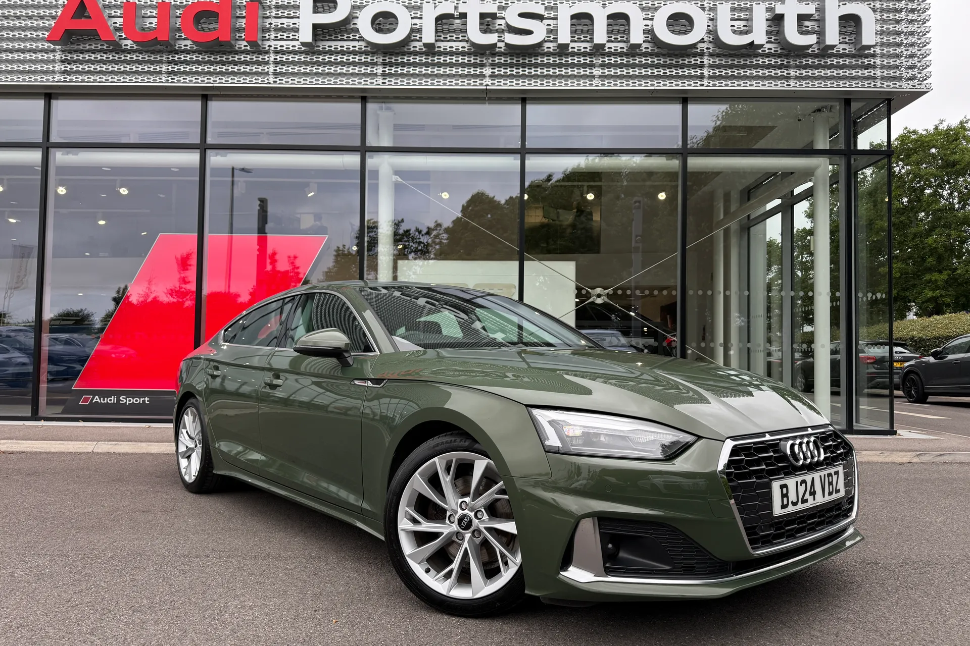 Audi A5 focused image