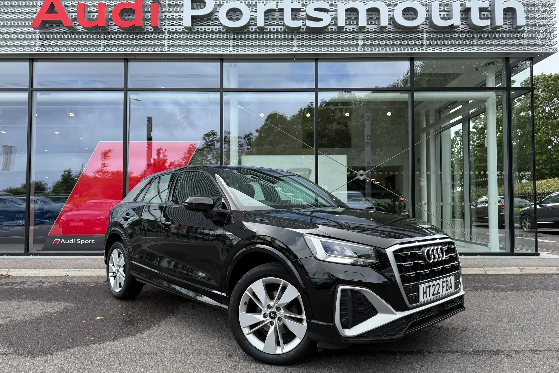 Audi Q2 focused image