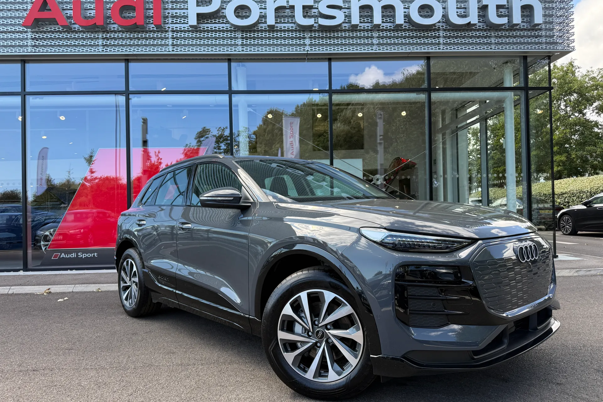 Audi Q6 focused image