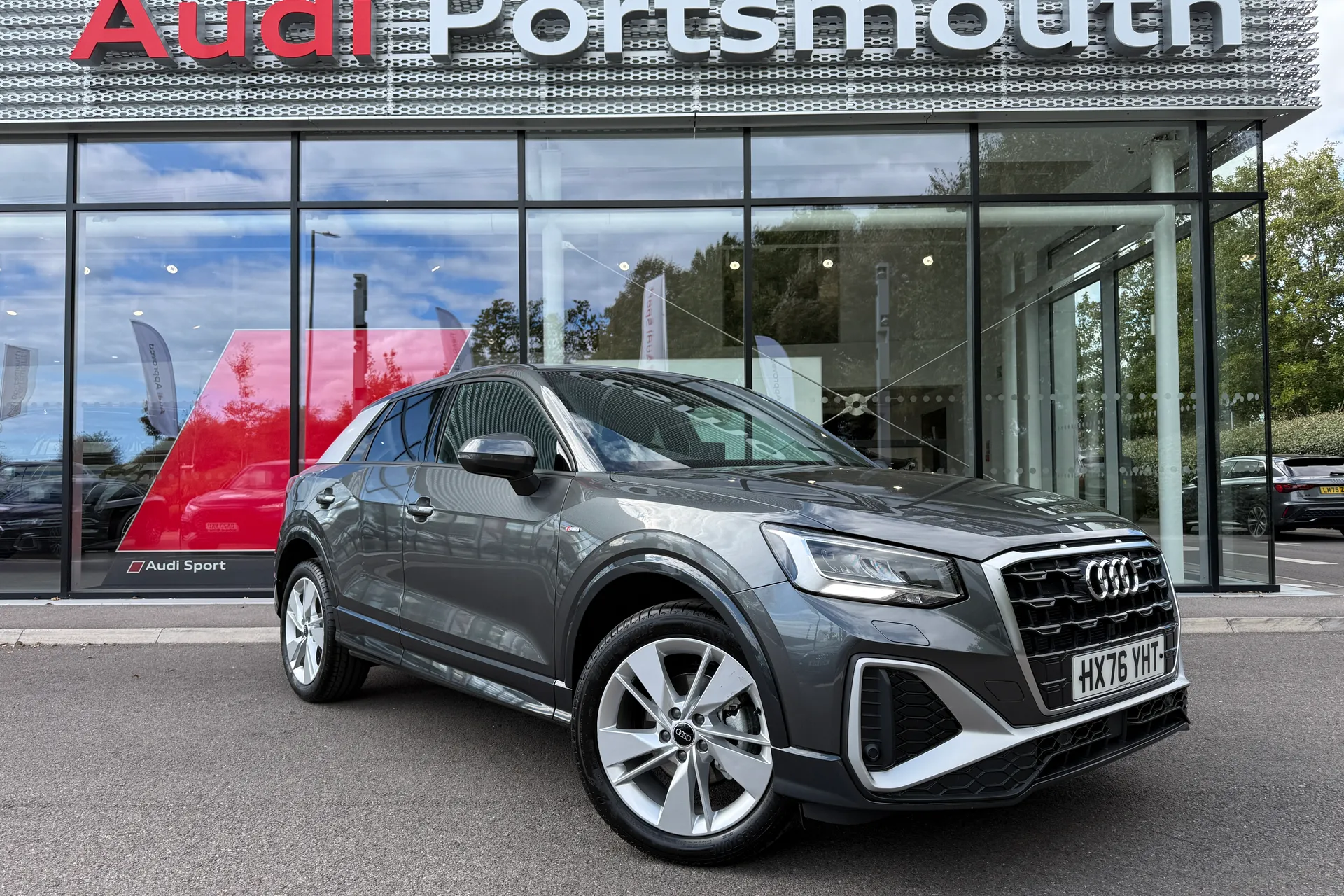 Audi Q2 focused image