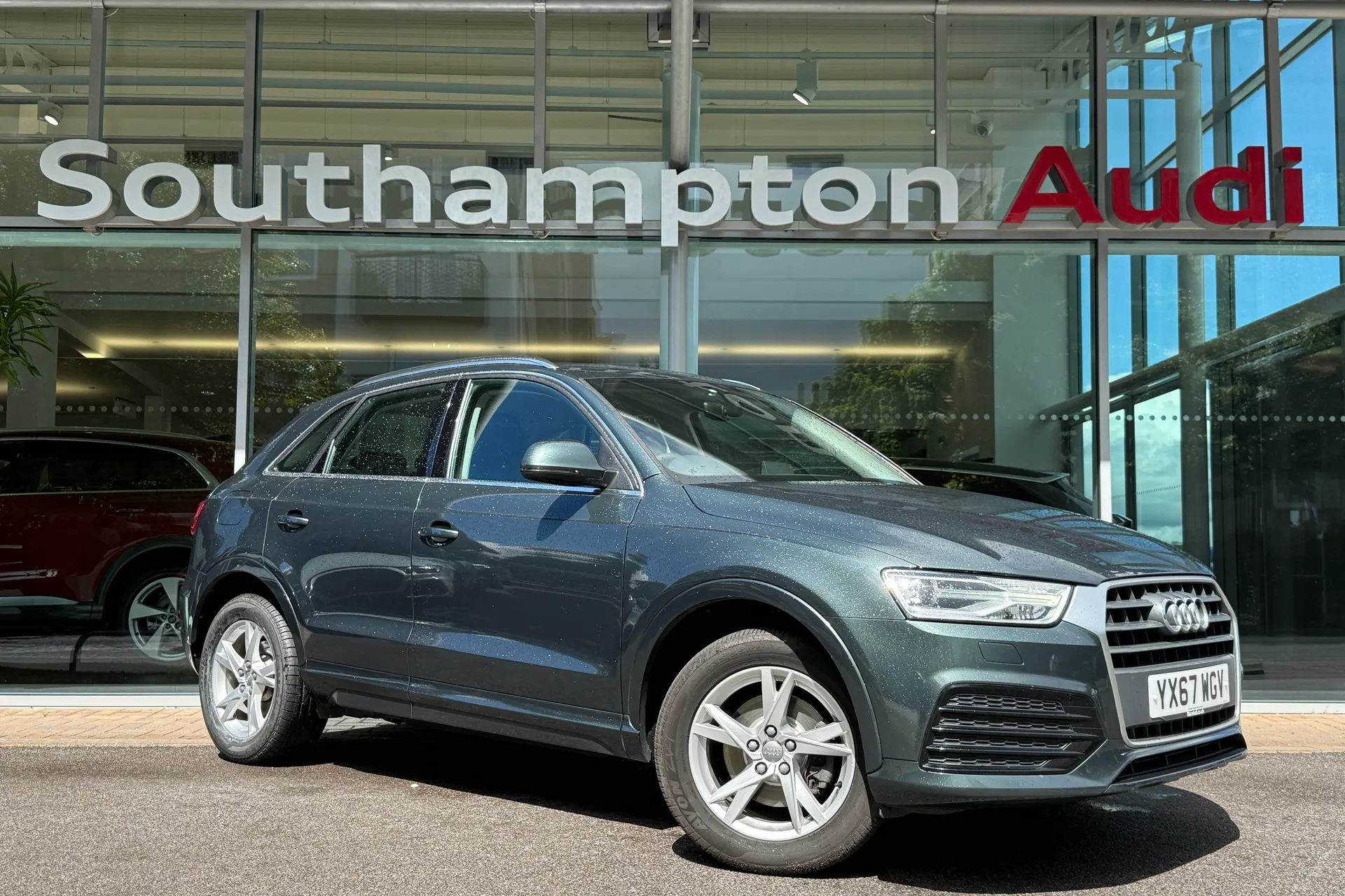Audi Q3 focused image