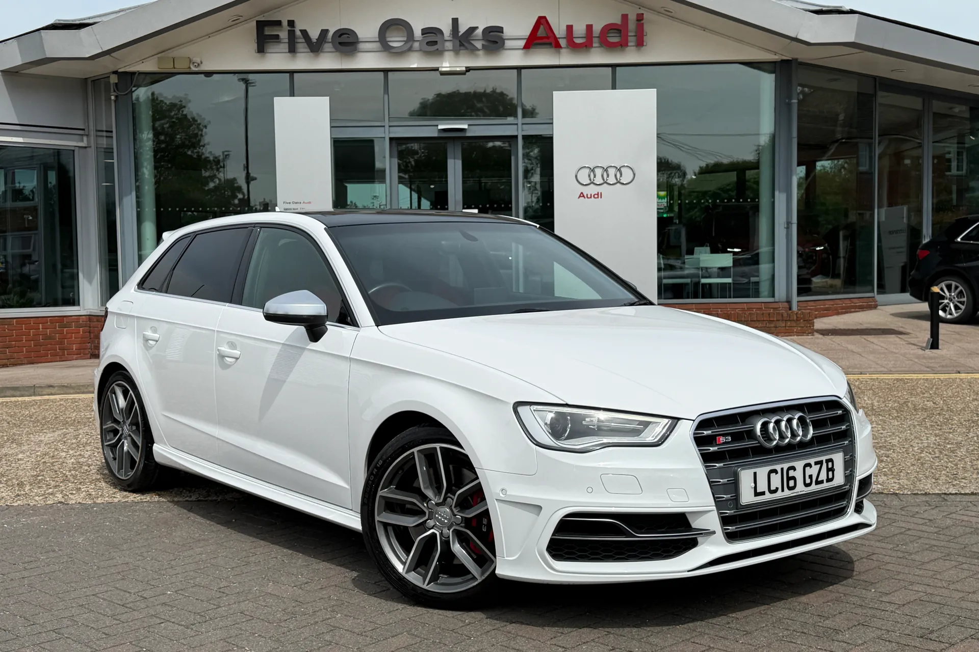 Audi A3 focused image