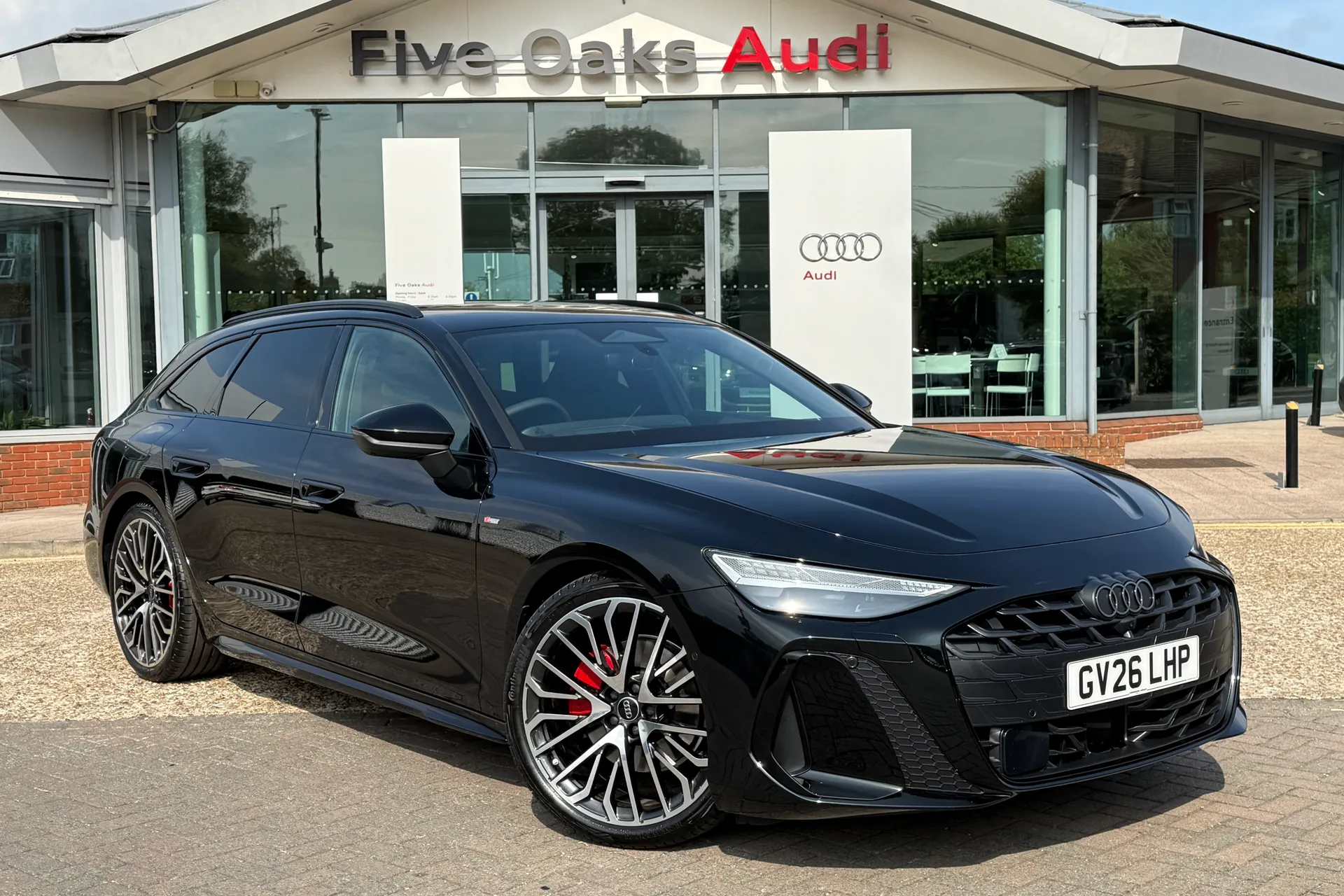 Audi A6 focused image