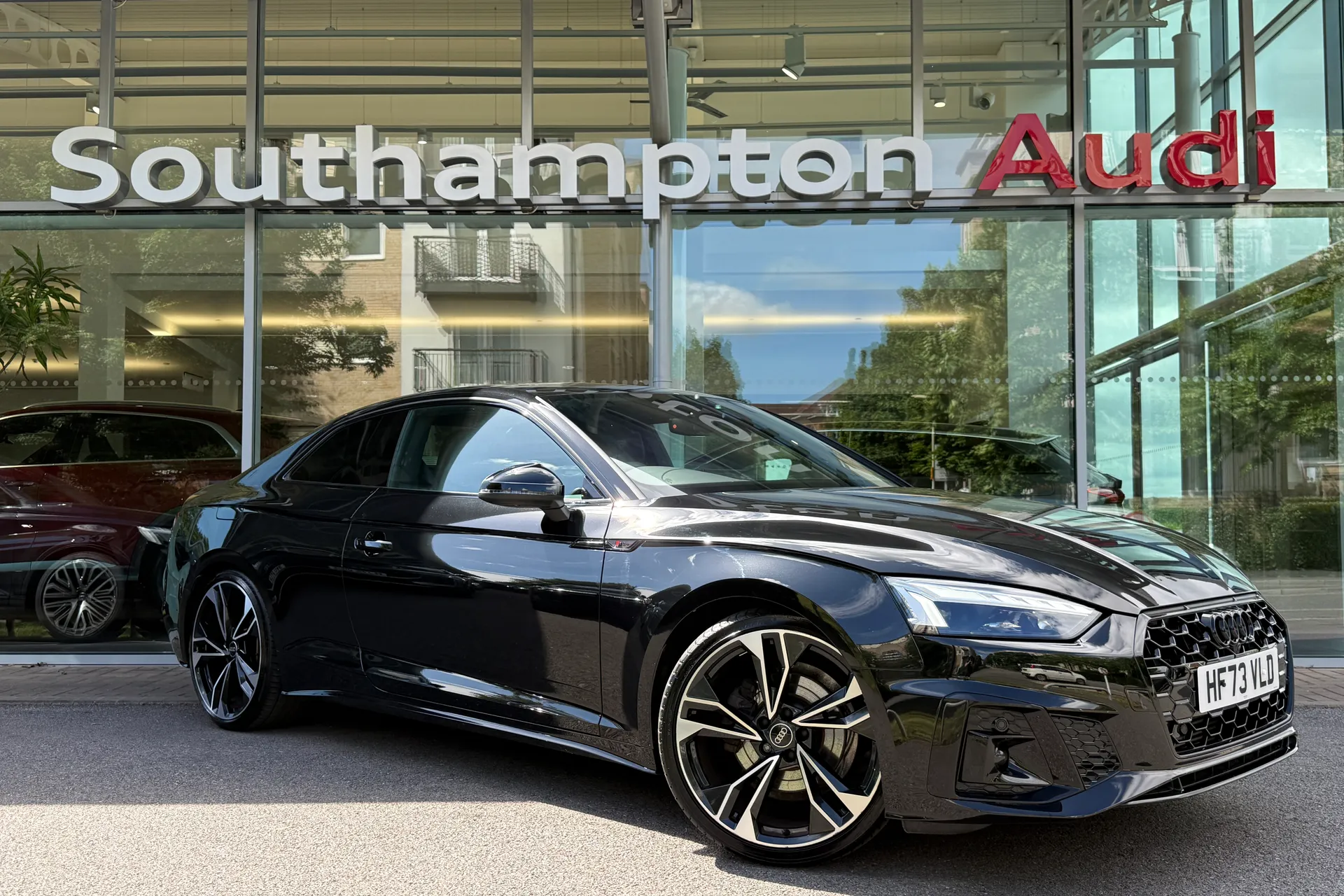 Audi A5 focused image