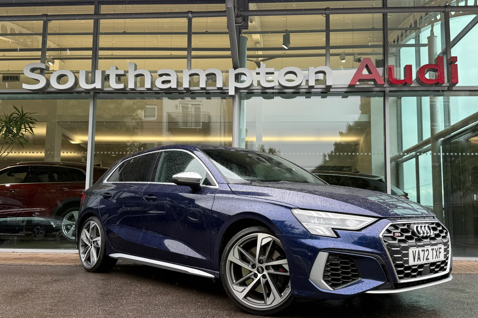 Audi A3 focused image