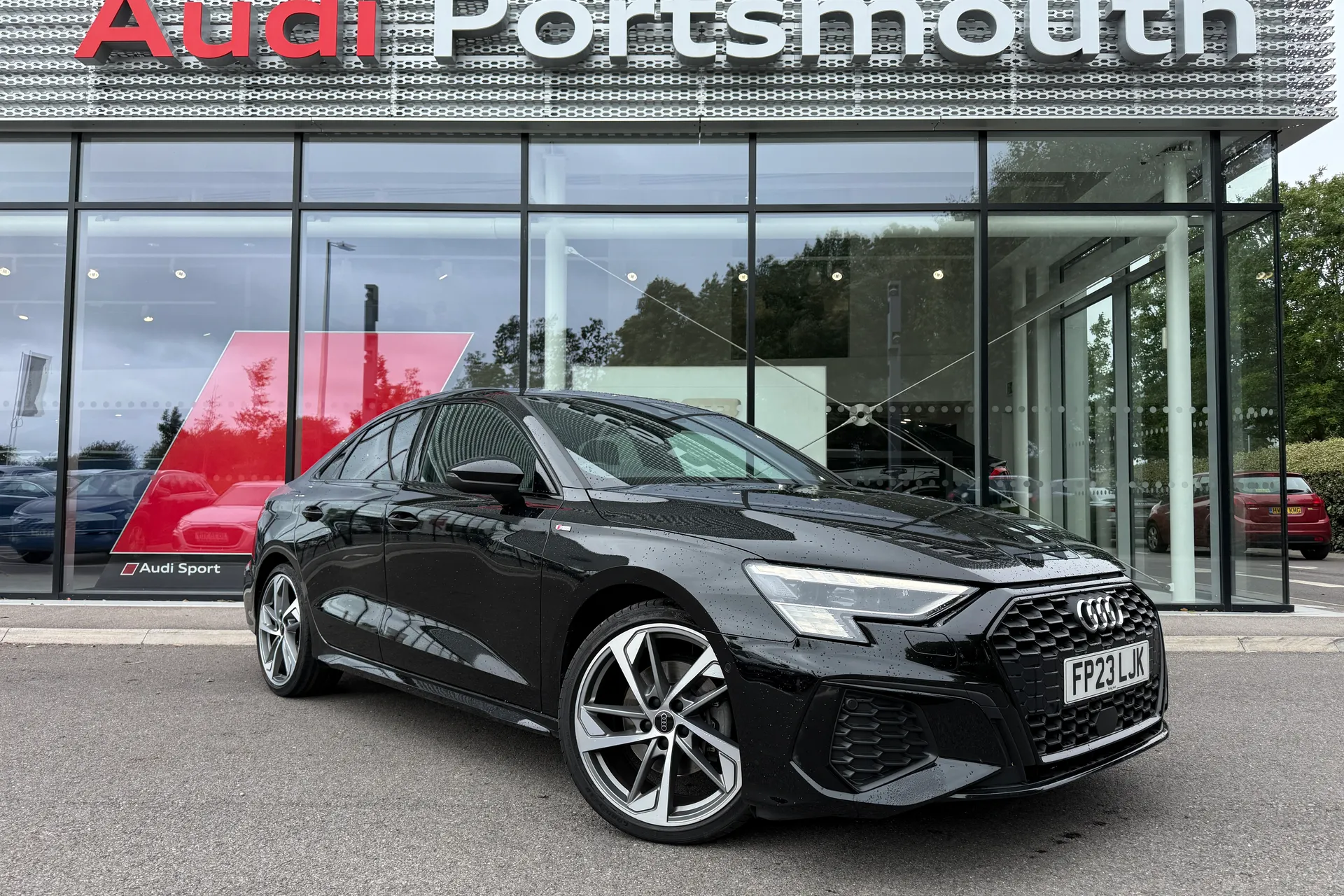 Audi A3 focused image