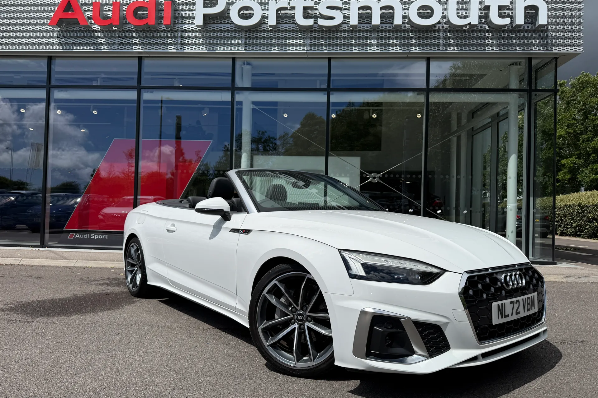 Audi A5 focused image