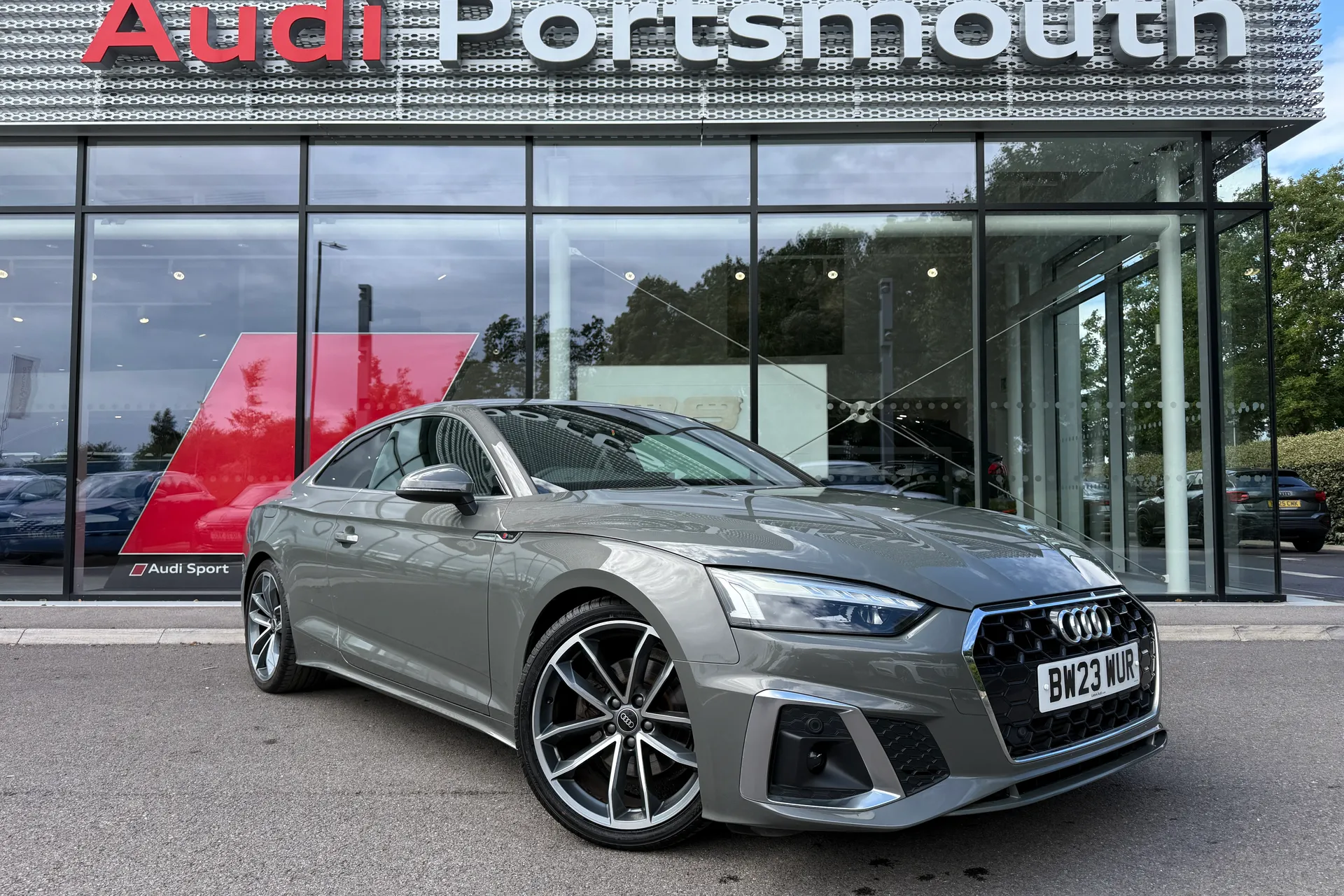 Audi A5 focused image