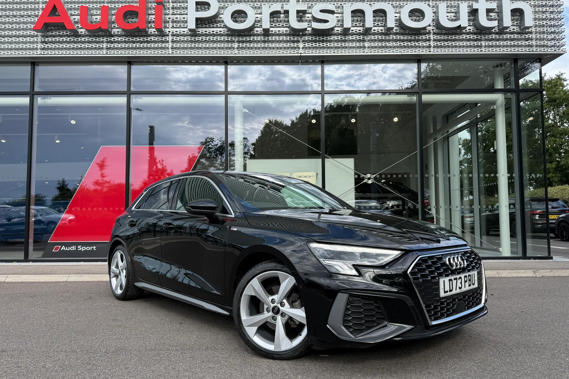 Audi A3 focused image