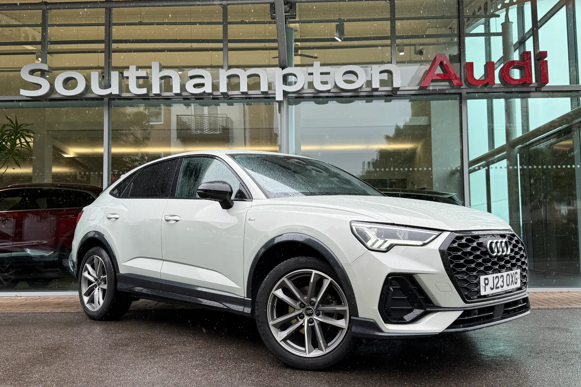 Audi Q3 focused image